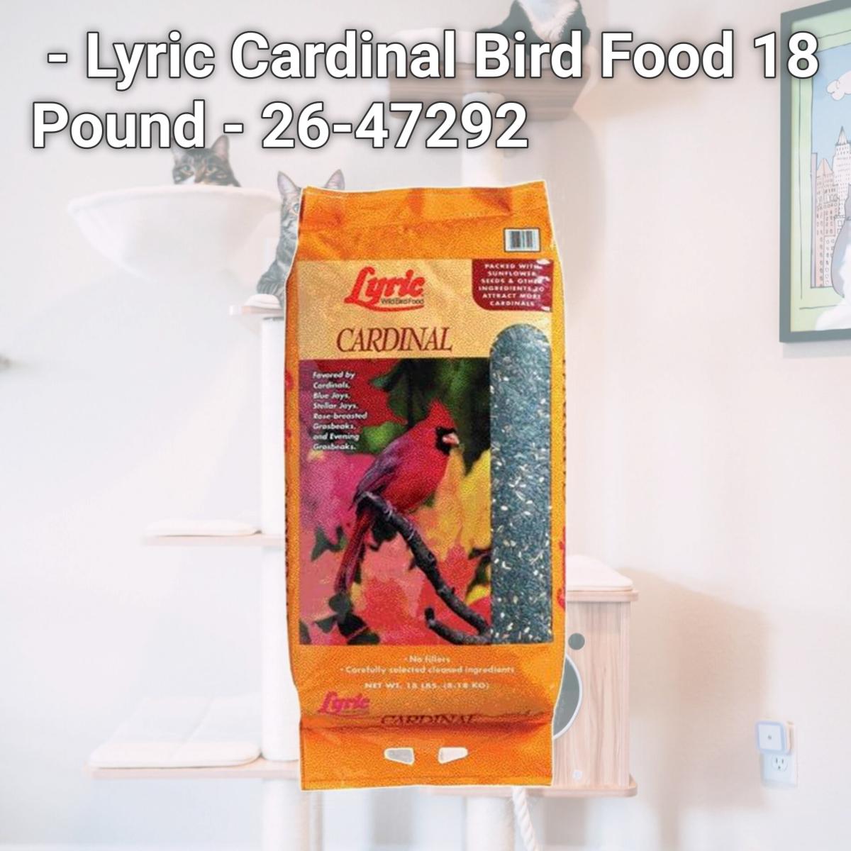Picture of Greenview Lyric - Lyric Cardinal Bird Food 18 Pound - 26-47292