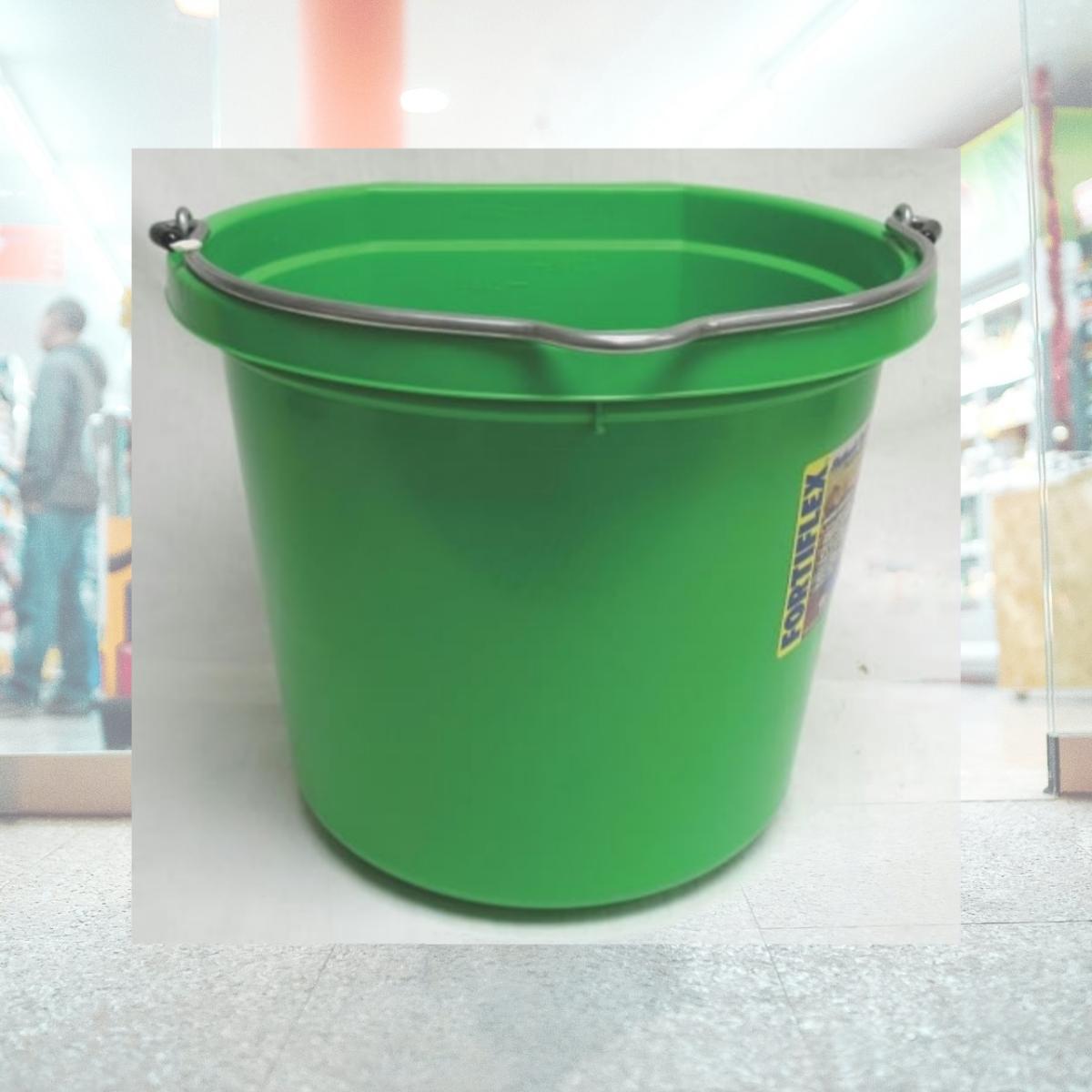 Picture of Fortex Industries Inc Flatback Bucket- Mango Green 20 Quart - FB-120 MANGO