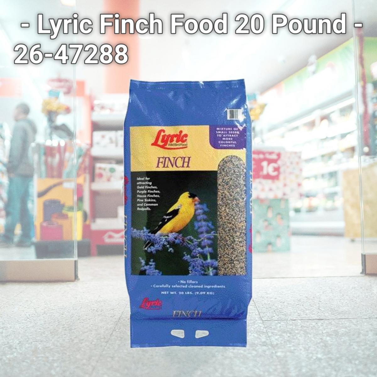 Picture of Greenview Lyric - Lyric Finch Food 20 Pound - 26-47288