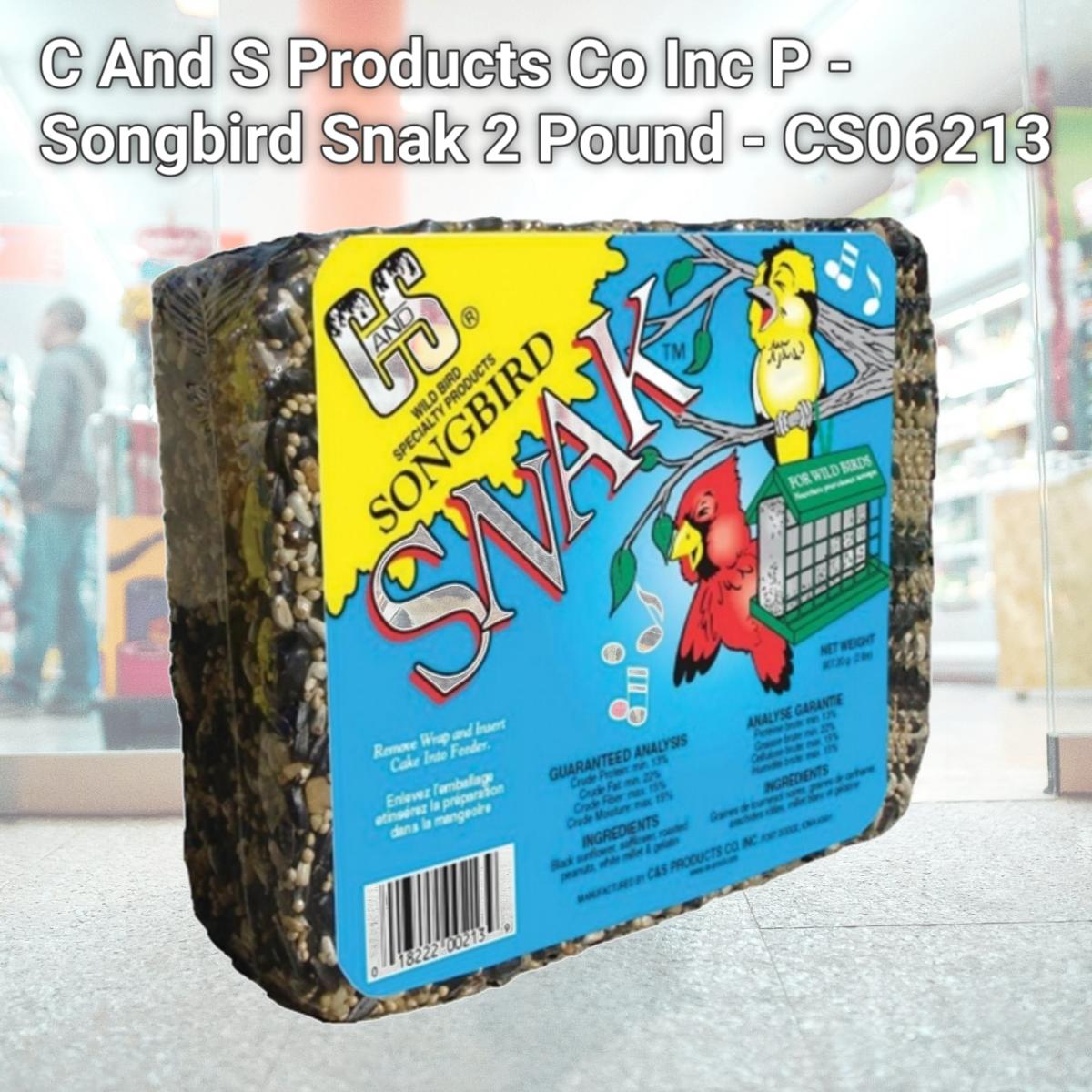 Picture of C And S Products Co Inc P - Songbird Snak 2 Pound - CS06213