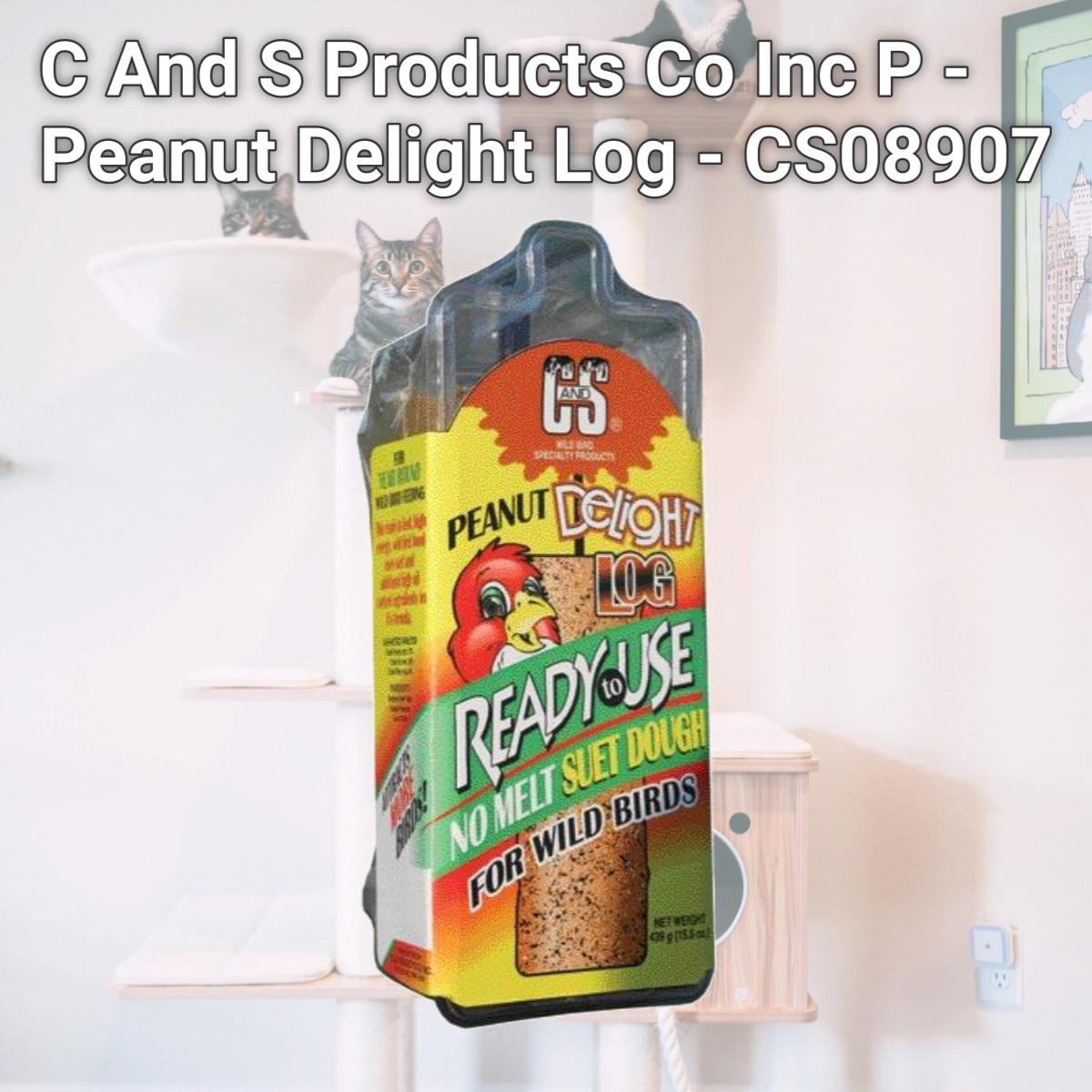 Picture of C And S Products Co Inc P - Peanut Delight Log - CS08907