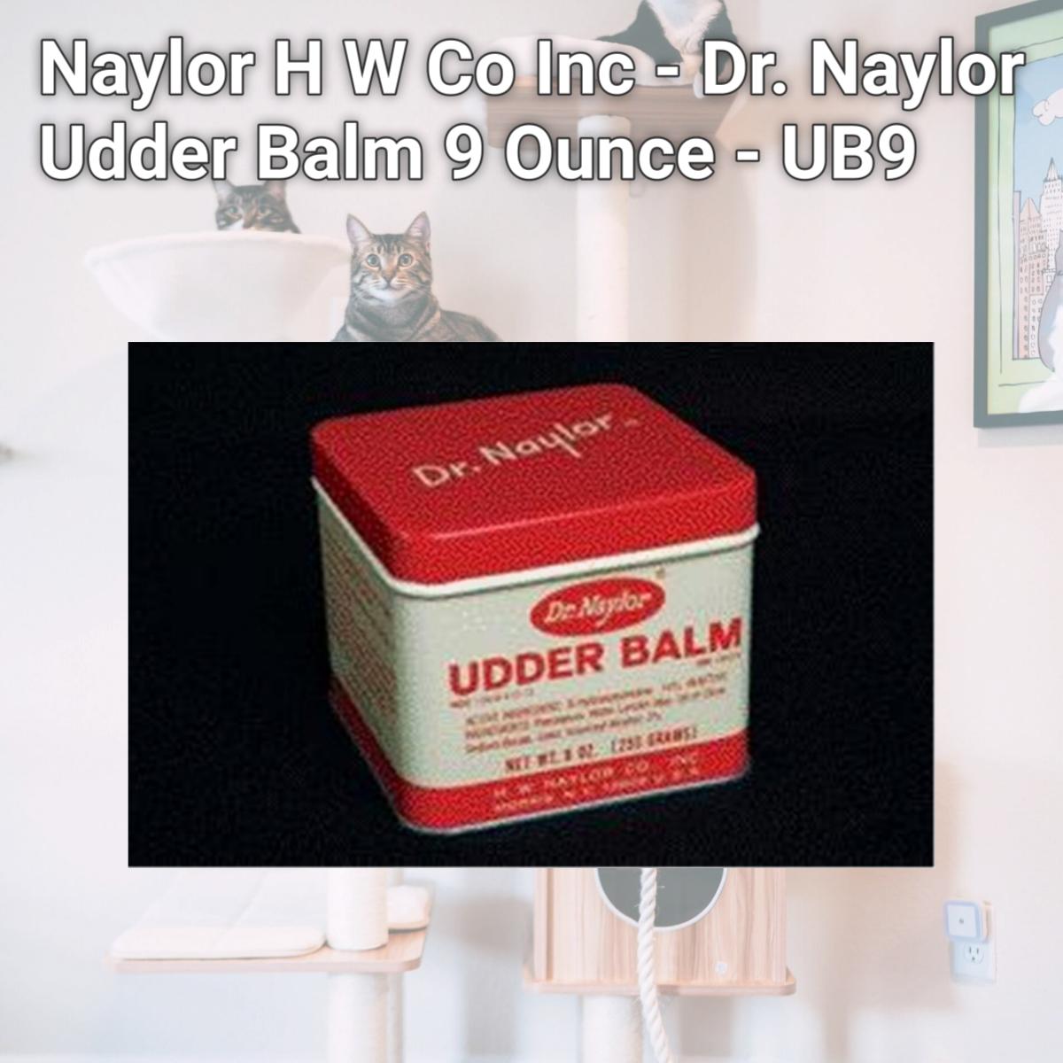 Picture of Naylor H W Co Inc - Dr. Naylor Udder Balm 9 Ounce - UB9