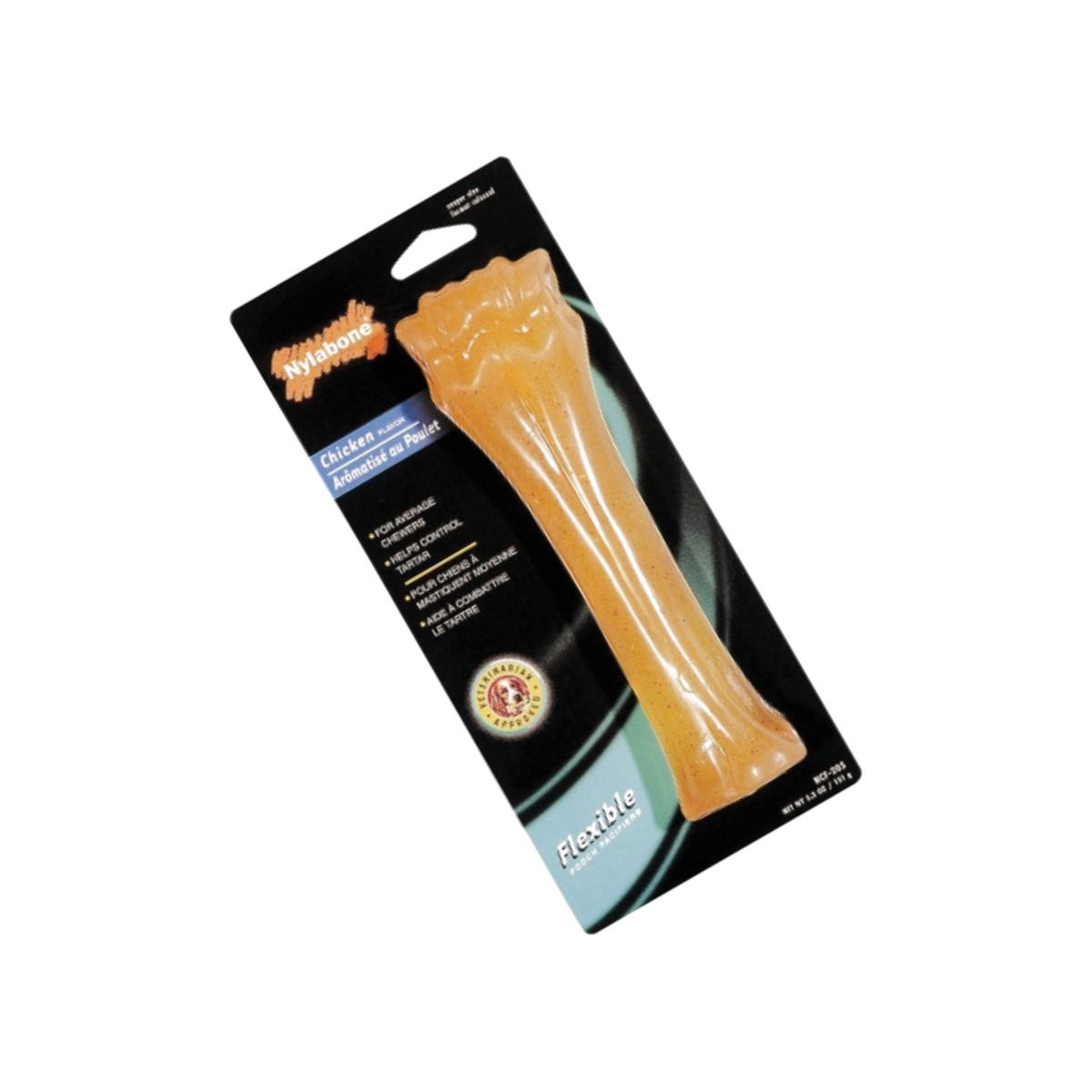 Picture of Nylabone Corp - bones - Flexi Chew Bone Chicken- Chicken Souper - NCF-205P-NCF-205