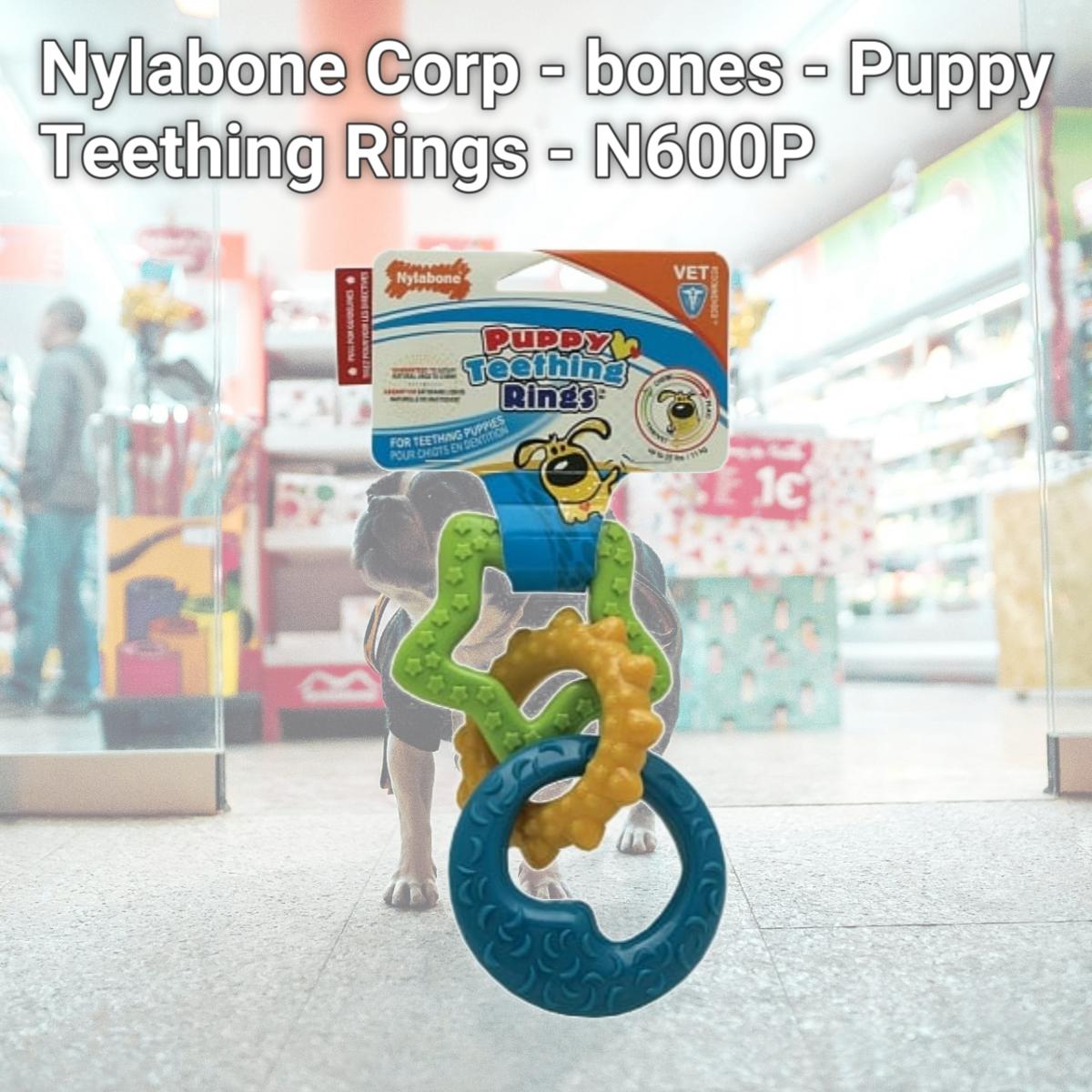 Picture of Nylabone Corp - bones - Puppy Teething Rings - N600P