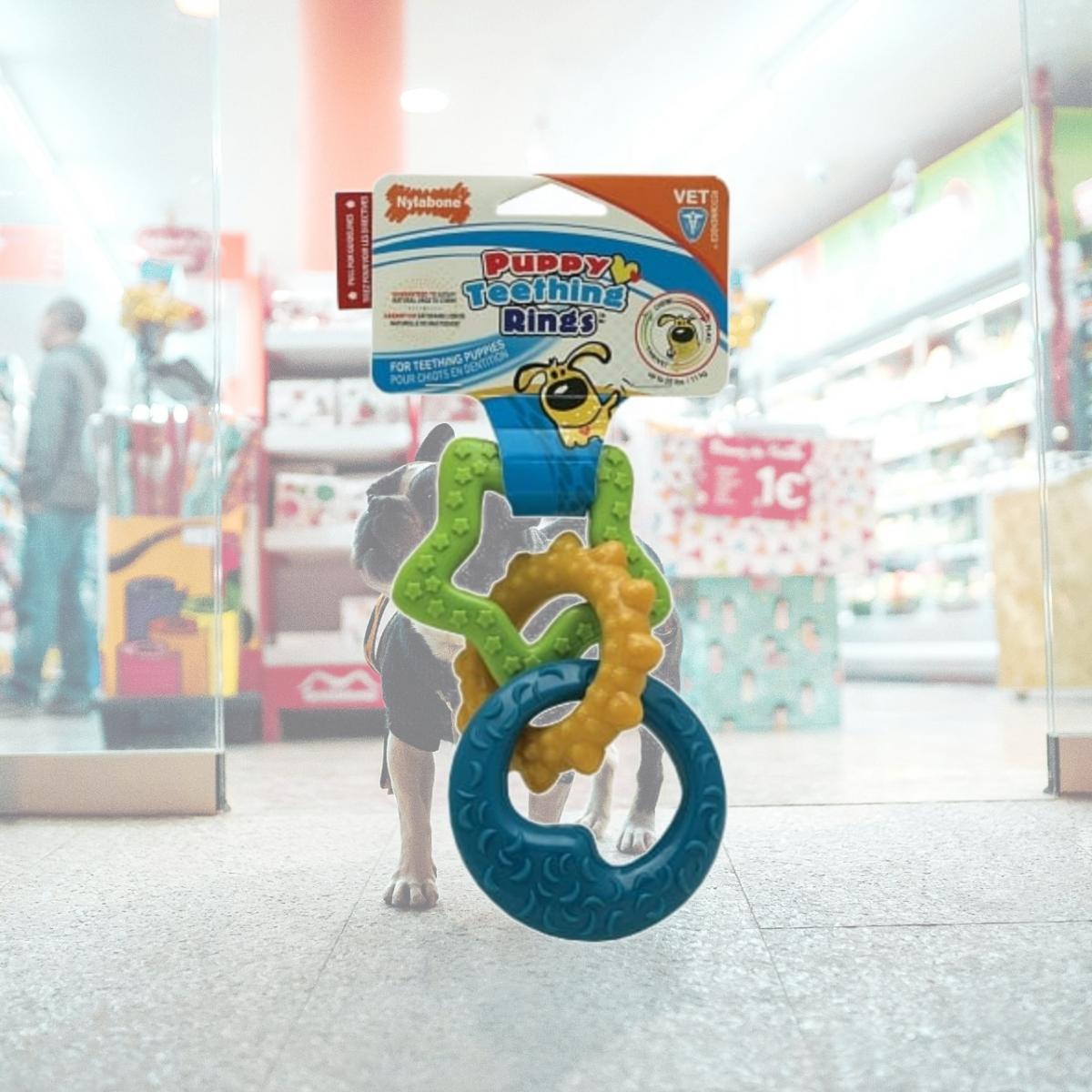 Picture of Nylabone Corp - bones - Puppy Teething Rings - N600P