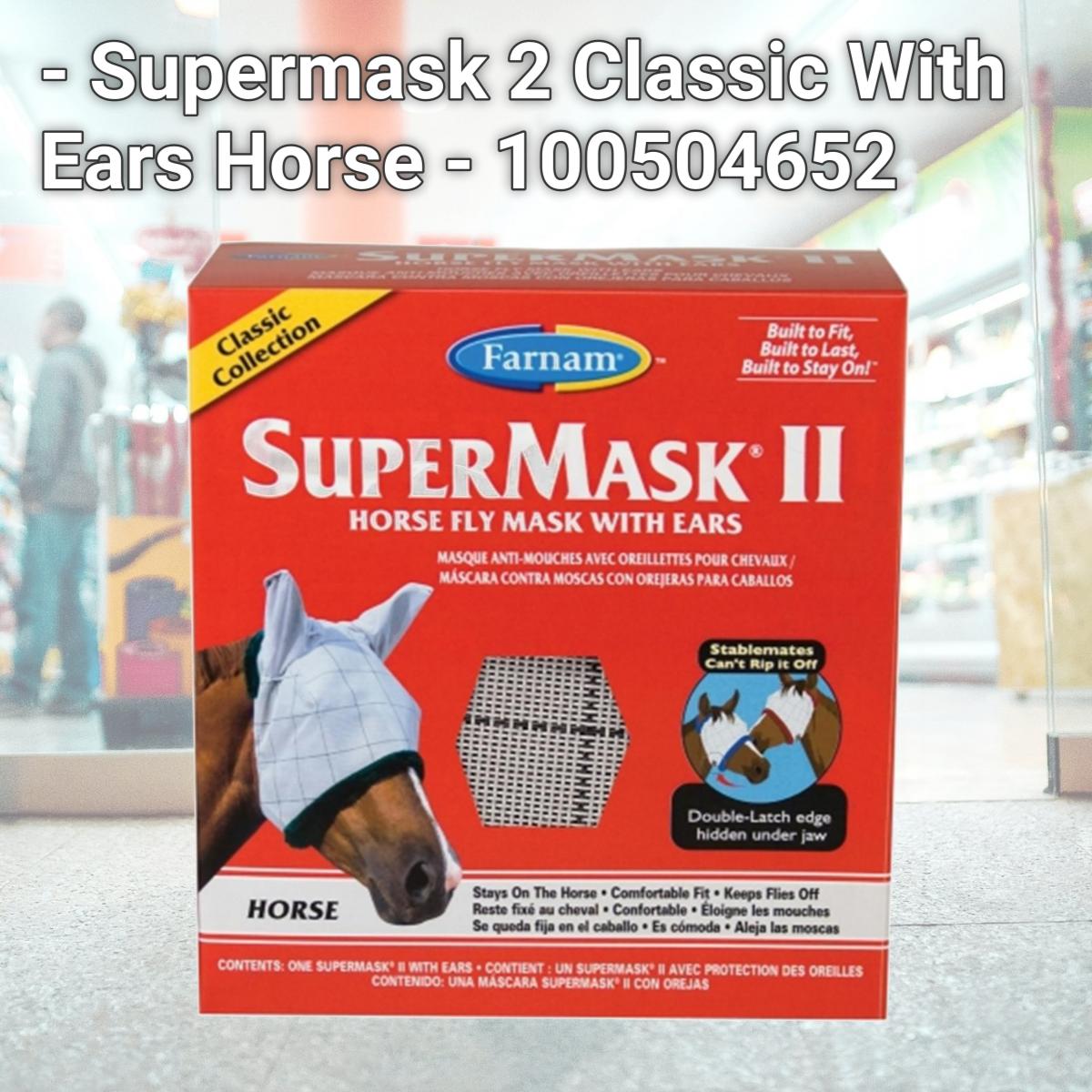 Picture of Farnam Companies Inc - Supermask 2 Classic With Ears Horse - 100504652