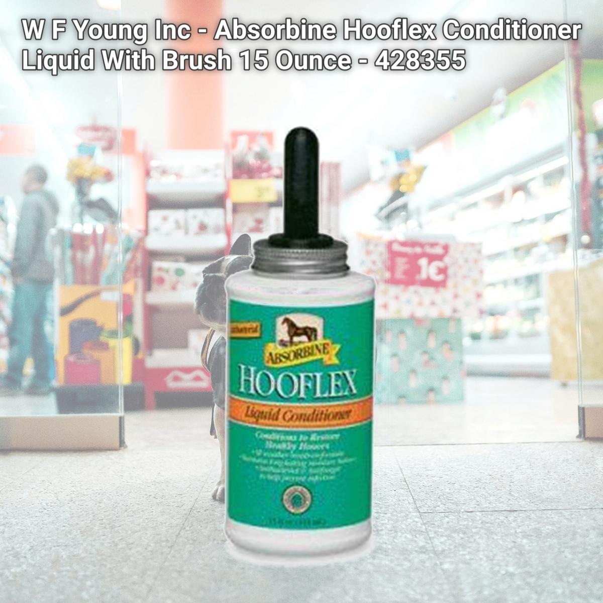 Picture of W F Young  Inc - Absorbine Hooflex Conditioner Liquid With Brush 15 Ounce - 428355