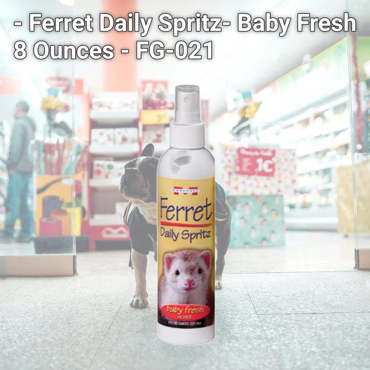 Picture of Marshall Pet Products - Ferret Daily Spritz- Baby Fresh 8 Ounces - FG-021