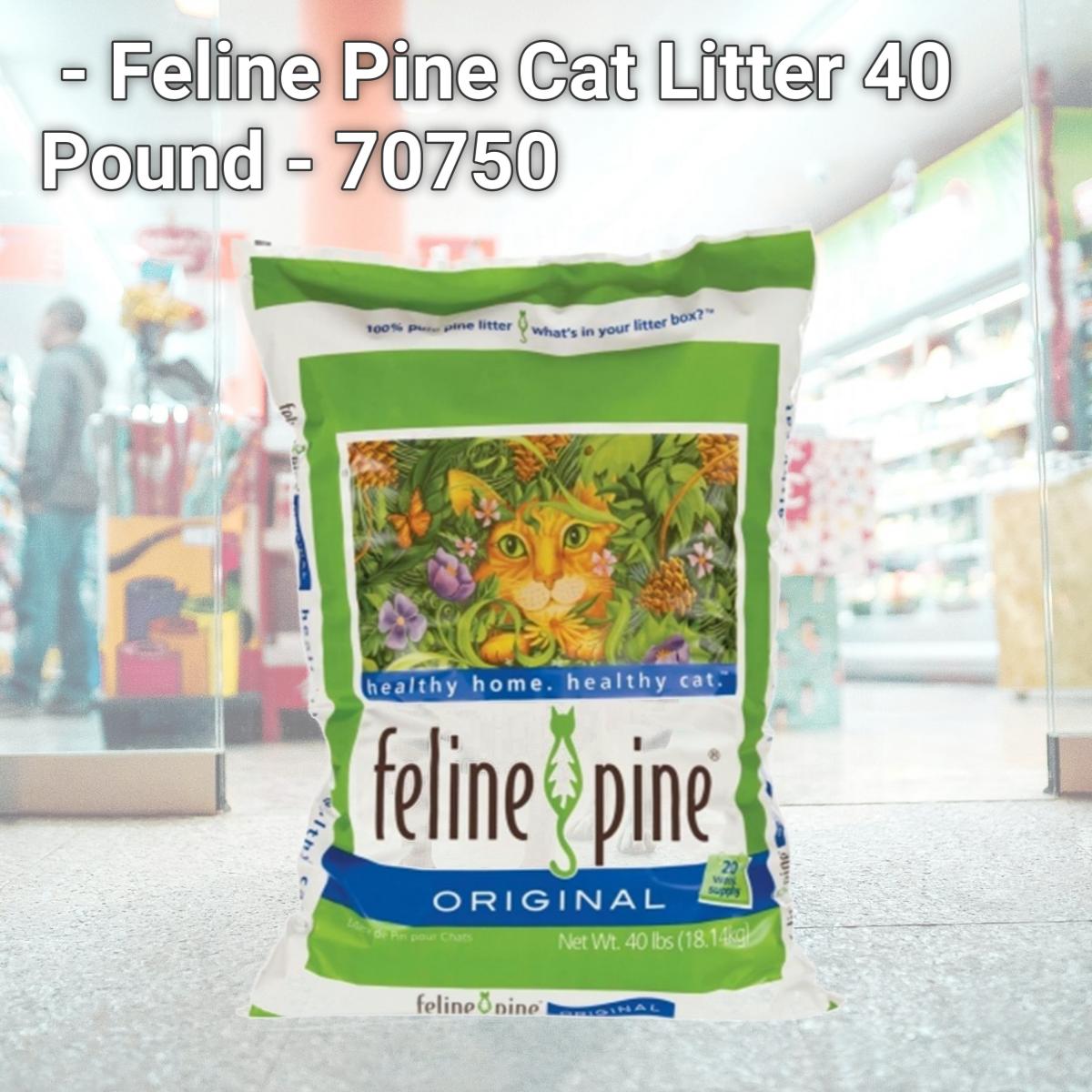 Picture of Nature S Earth Products - Feline Pine Cat Litter 40 Pound - 70750