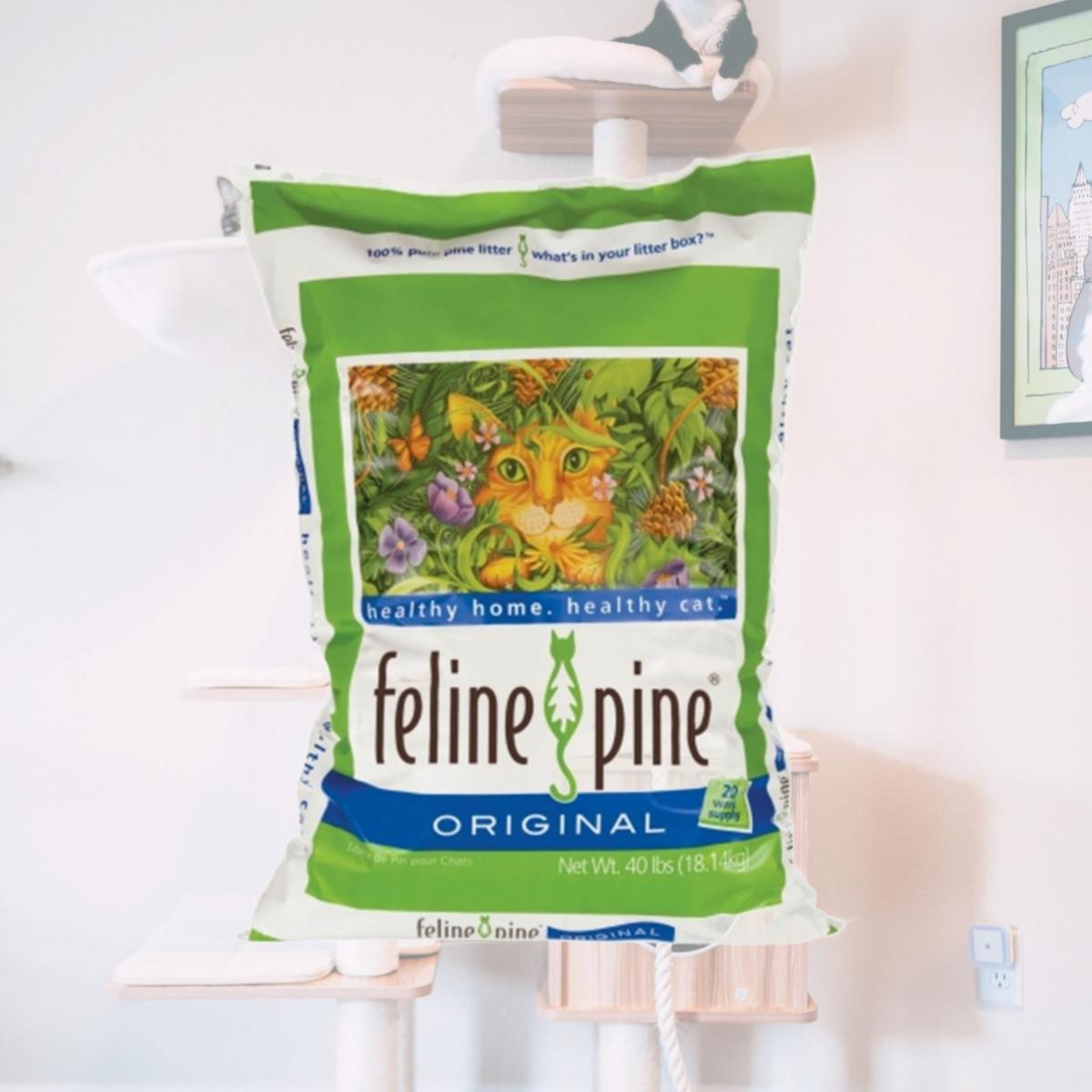 Picture of Nature S Earth Products - Feline Pine Cat Litter 40 Pound - 70750