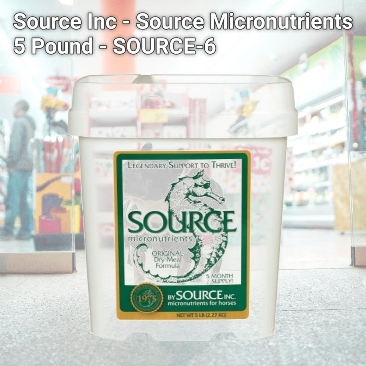 Picture of Source Inc - Source Micronutrients 5 Pound - SOURCE-6