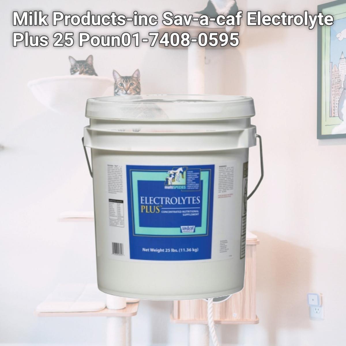 Picture of Milk Products-inc Sav-a-caf Electrolyte Plus 25 Poun01-7408-0595