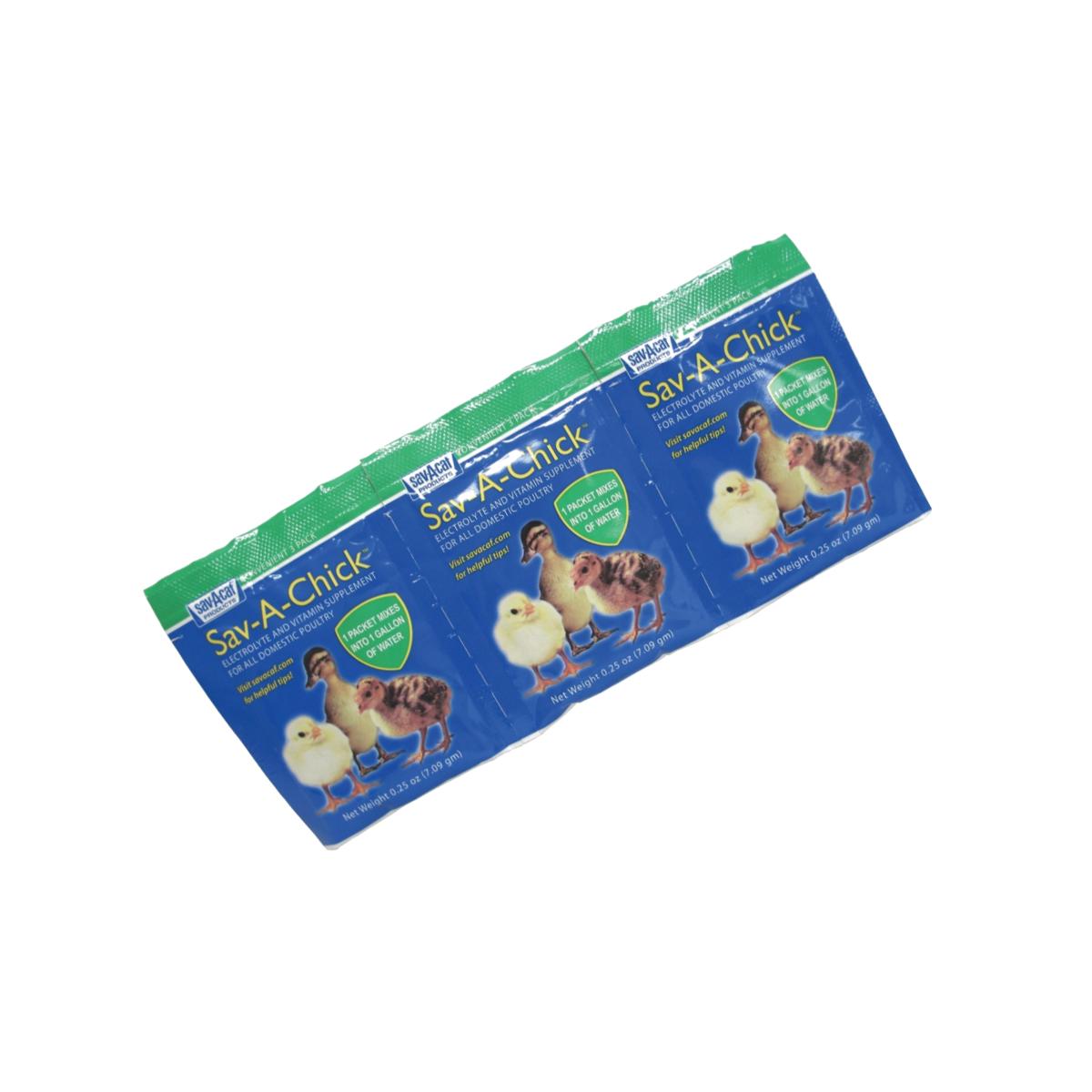 Picture of Milk Products-inc Sav-a-chick Electrolyte &amp; Vitamin Supplement 3 Pack-.25ounce - 01-7451-0202