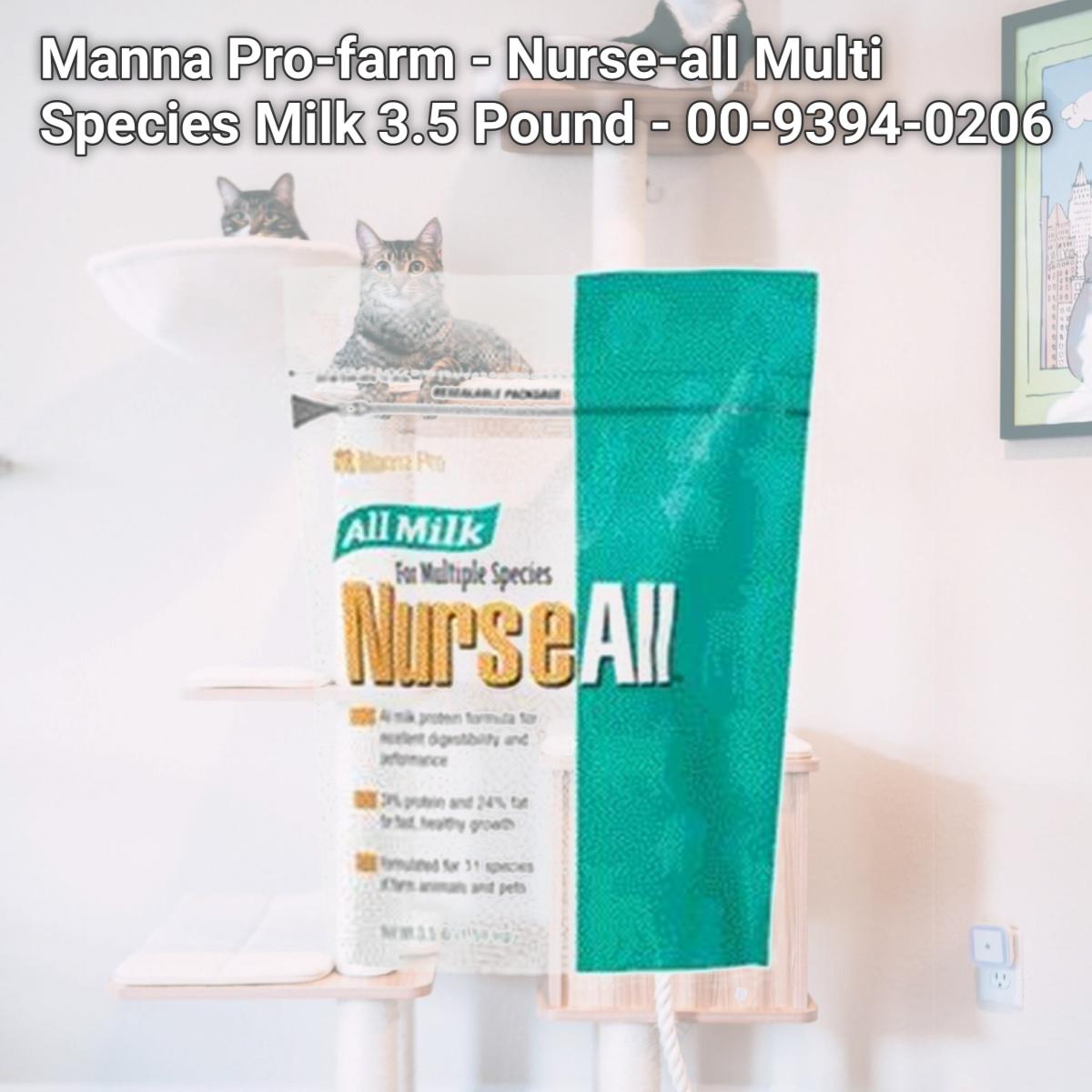 Picture of Manna Pro-farm - Nurse-all Multi Species Milk 3.5 Pound - 00-9394-0206