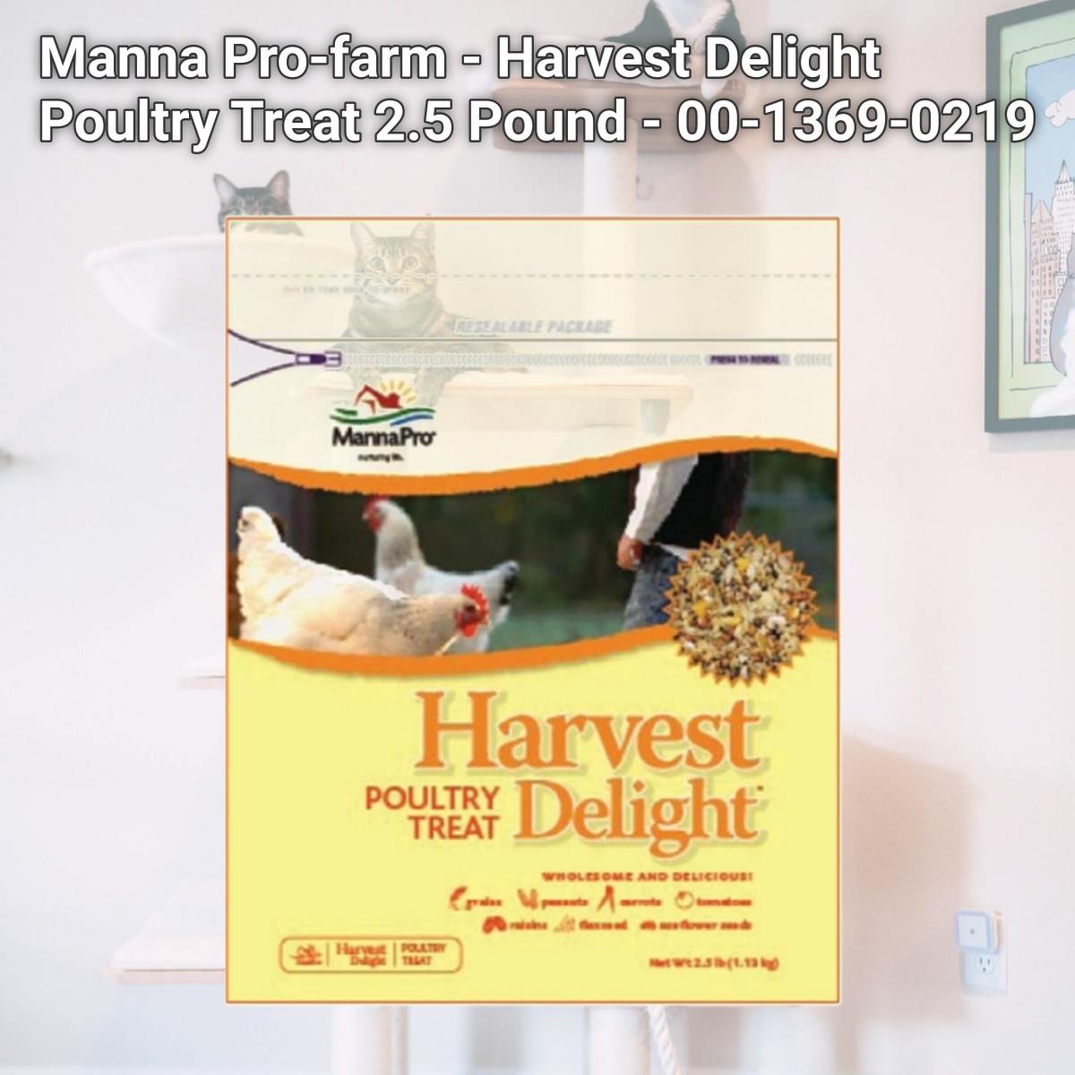 Picture of Manna Pro-farm - Harvest Delight Poultry Treat 2.5 Pound - 00-1369-0219