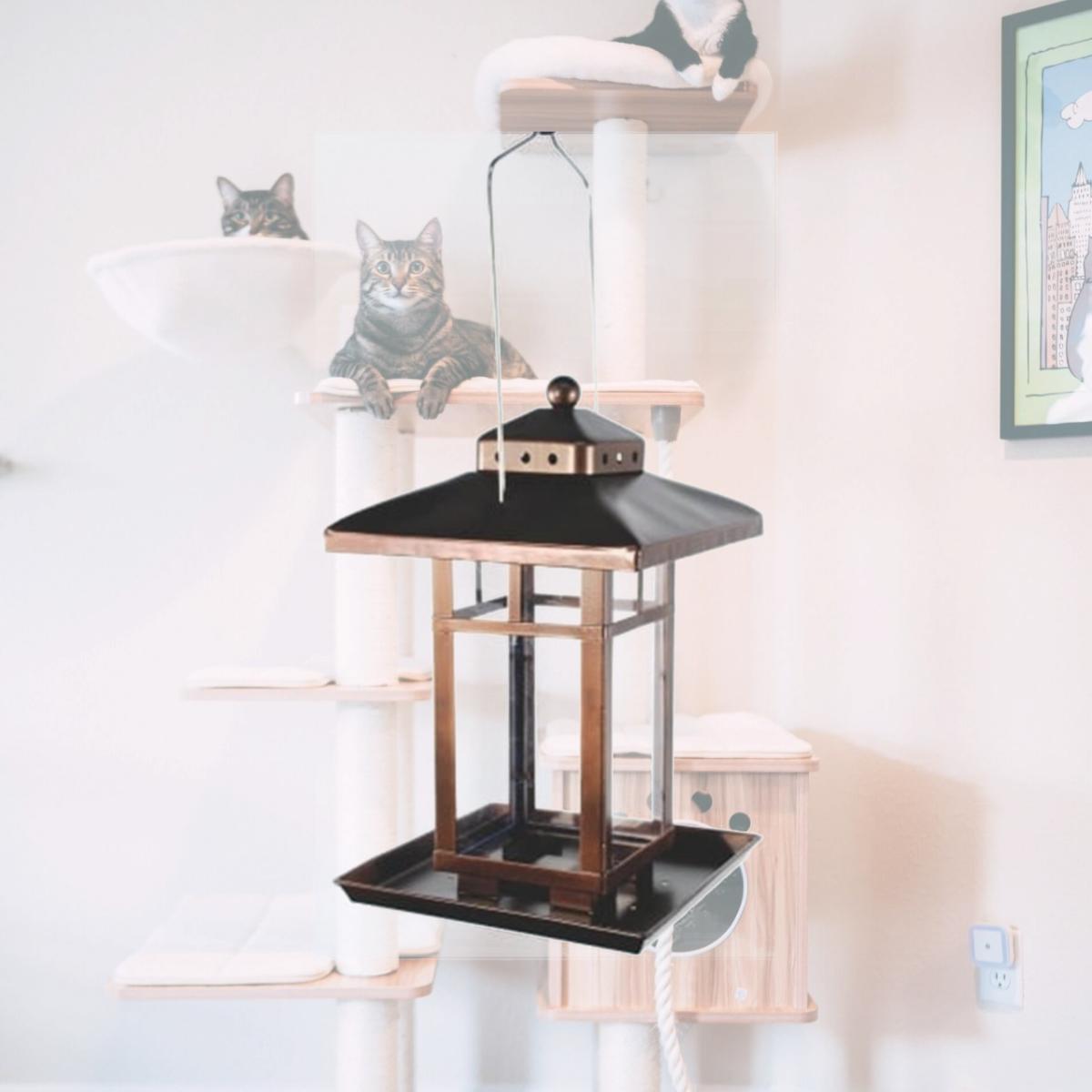 Picture of Audubon-woodlink - Metal Square Lantern Feeder - NA31920