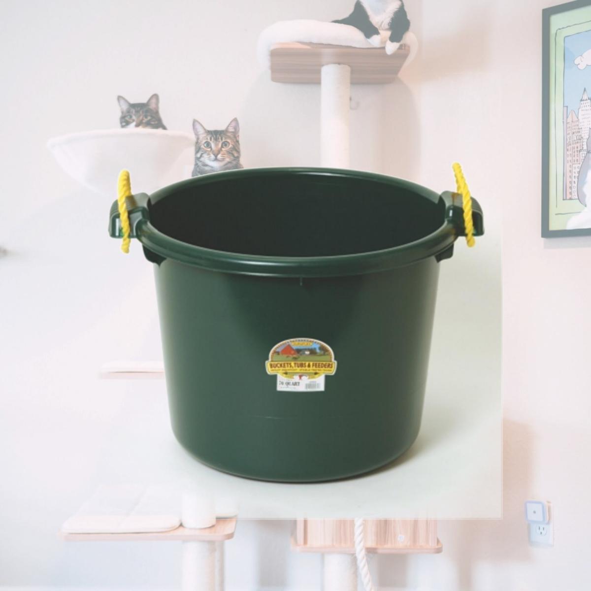 Picture of Miller Mfg Co Inc Muck Tub- Green 70 Quart - PSB70GREEN