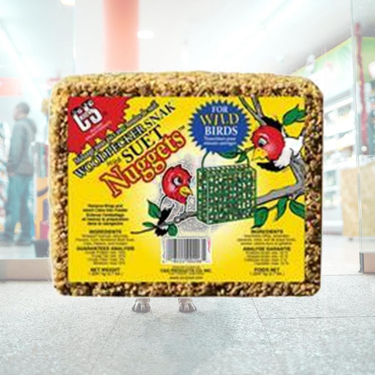 Picture of C And S Products Co Inc P - Woodpecker Snak With Suet Nuggets 2.4 Pound - CS06206