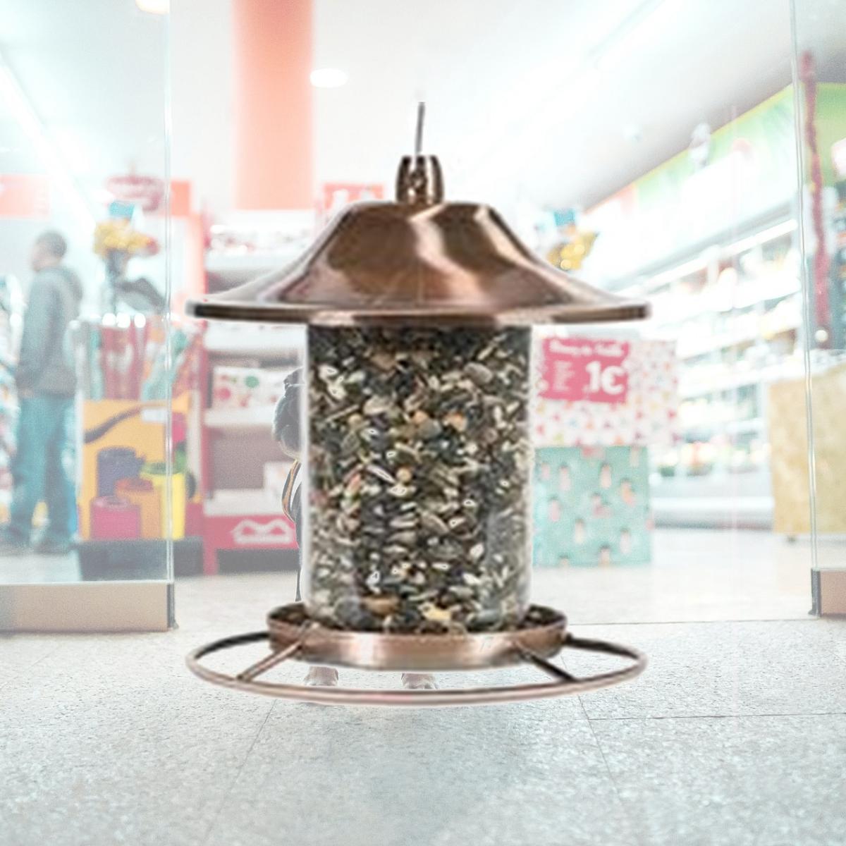 Picture of Woodstream Wildbird - Perky-pet Panorama Bird Feeder- Copper Finish 2 Lb Capacity - 312C