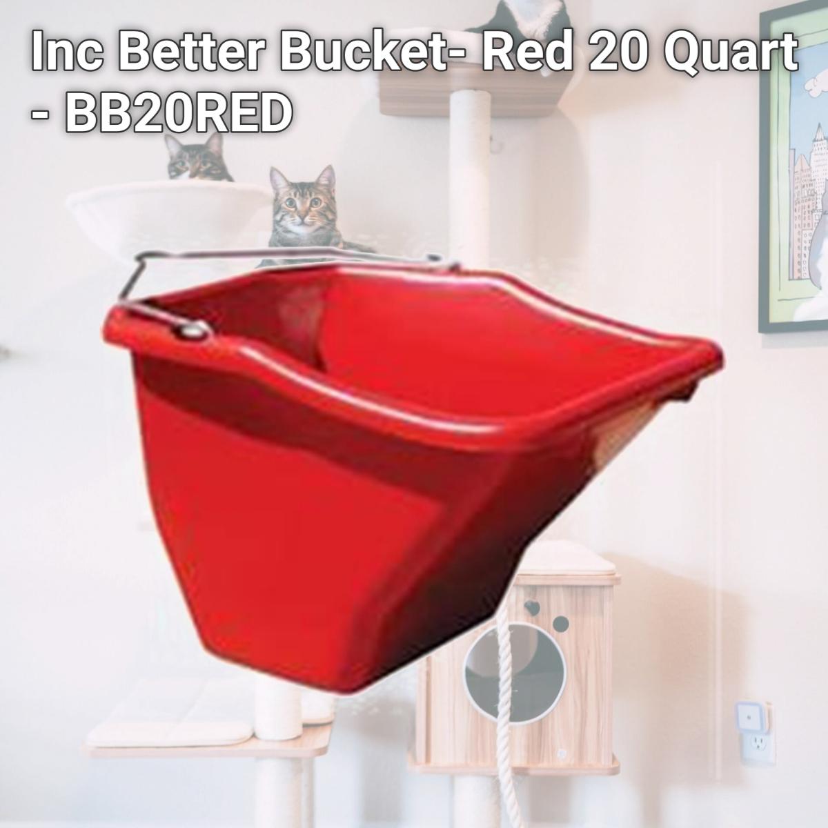 Picture of Miller Mfg Co Inc Better Bucket- Red 20 Quart - BB20RED
