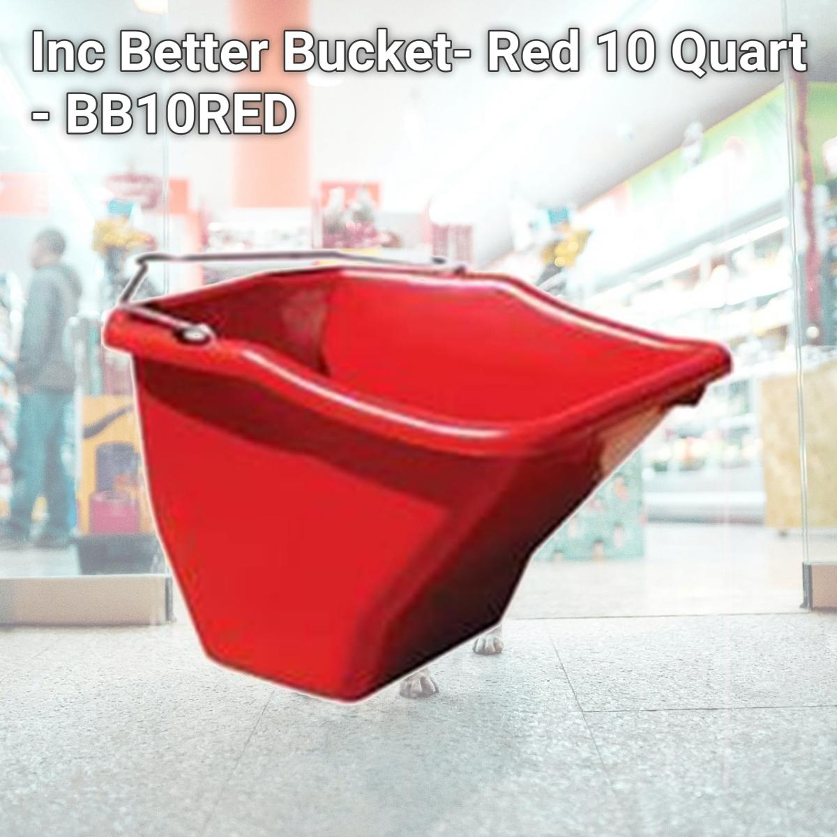 Picture of Miller Mfg Co Inc Better Bucket- Red 10 Quart - BB10RED