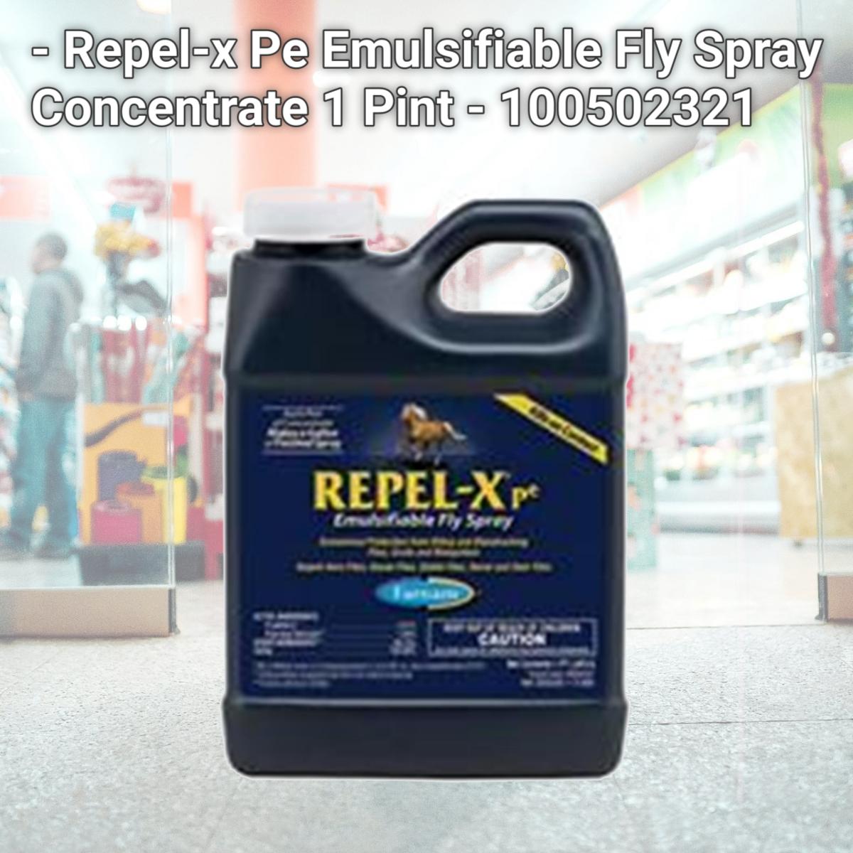 Picture of Farnam Companies Inc - Repel-x Pe Emulsifiable Fly Spray Concentrate 1 Pint - 100502321