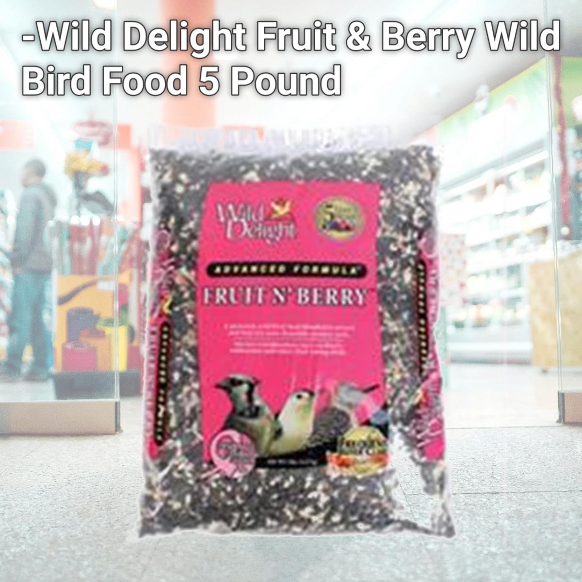Picture of D&d Commodities Ltd.-Wild Delight Fruit & Berry Wild Bird Food 5 Pound