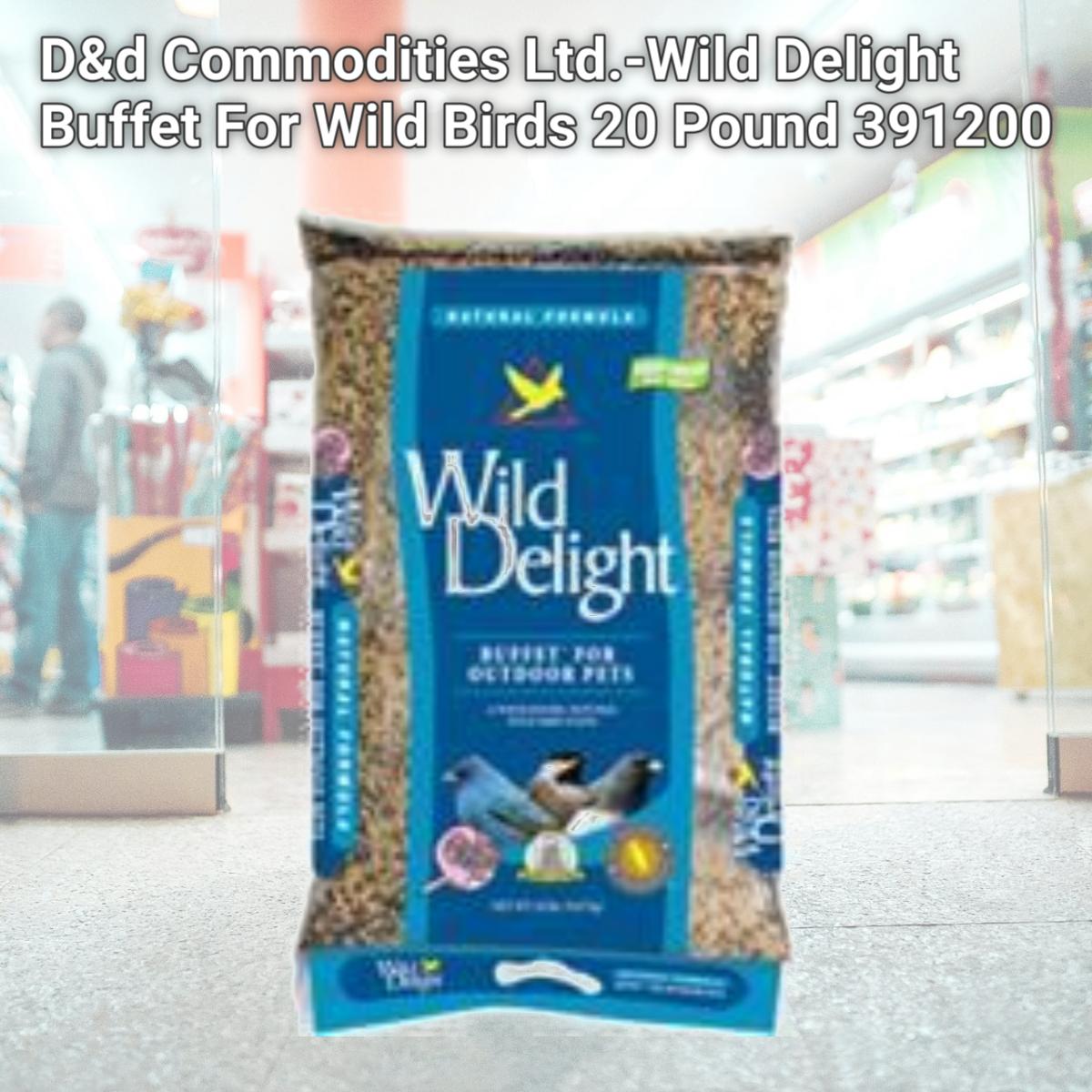 Picture of D&d Commodities Ltd.-Wild Delight Buffet For Wild Birds 20 Pound 391200