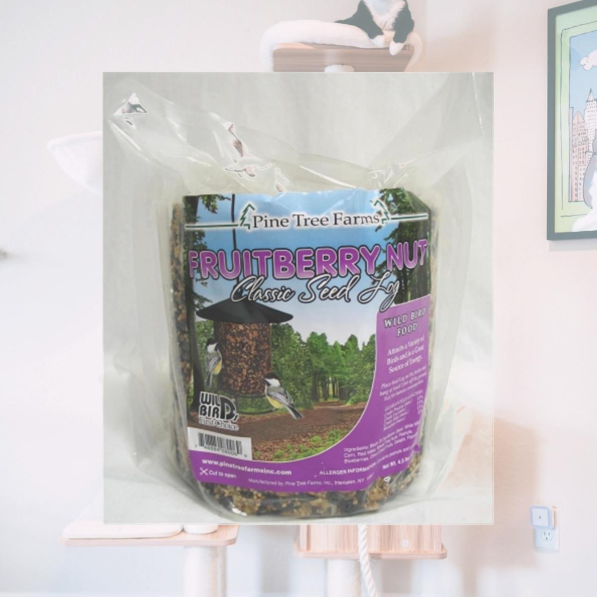 Picture of Pine Tree Farms Inc - Fruit-berry-nut Classic Seed Log 72 Ounce