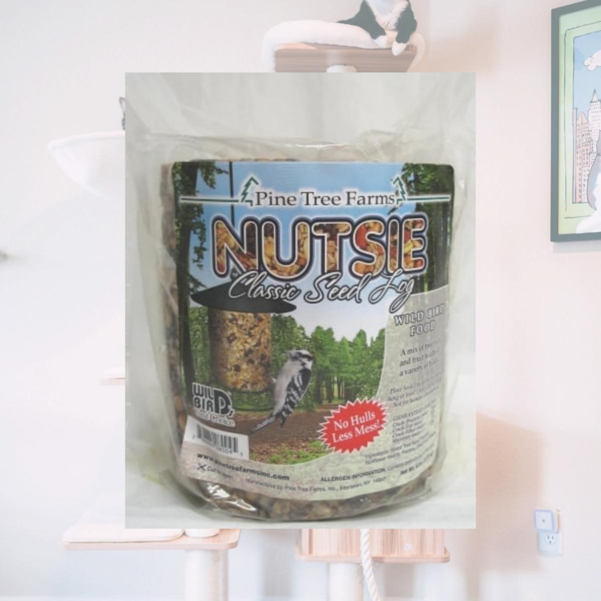 Picture of Pine Tree Farms Inc - Nutsie Classic Seed Log 96 Ounce