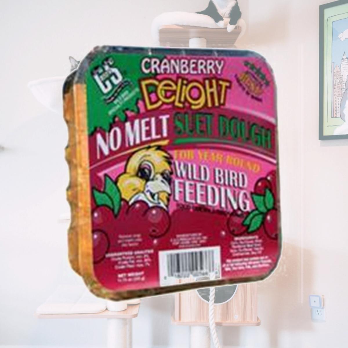 Picture of C And S Products Co Inc P-Cranberry Delight Suet Dough- Cranberry 11.75 Ounce