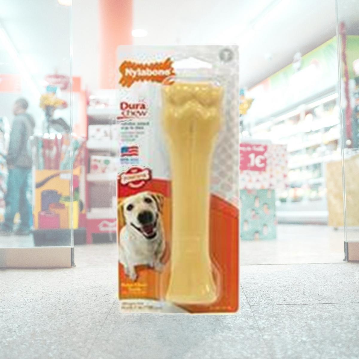 Picture of Nylabone Corp (bones)-Dura Chew Souper Bone- Peanut Butter Souper NPB105P