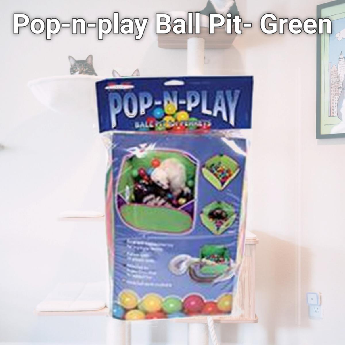 Picture of Marshall Pet Products FT-372 Marshall Pet Products-Pop-n-play Ball Pit- Green
