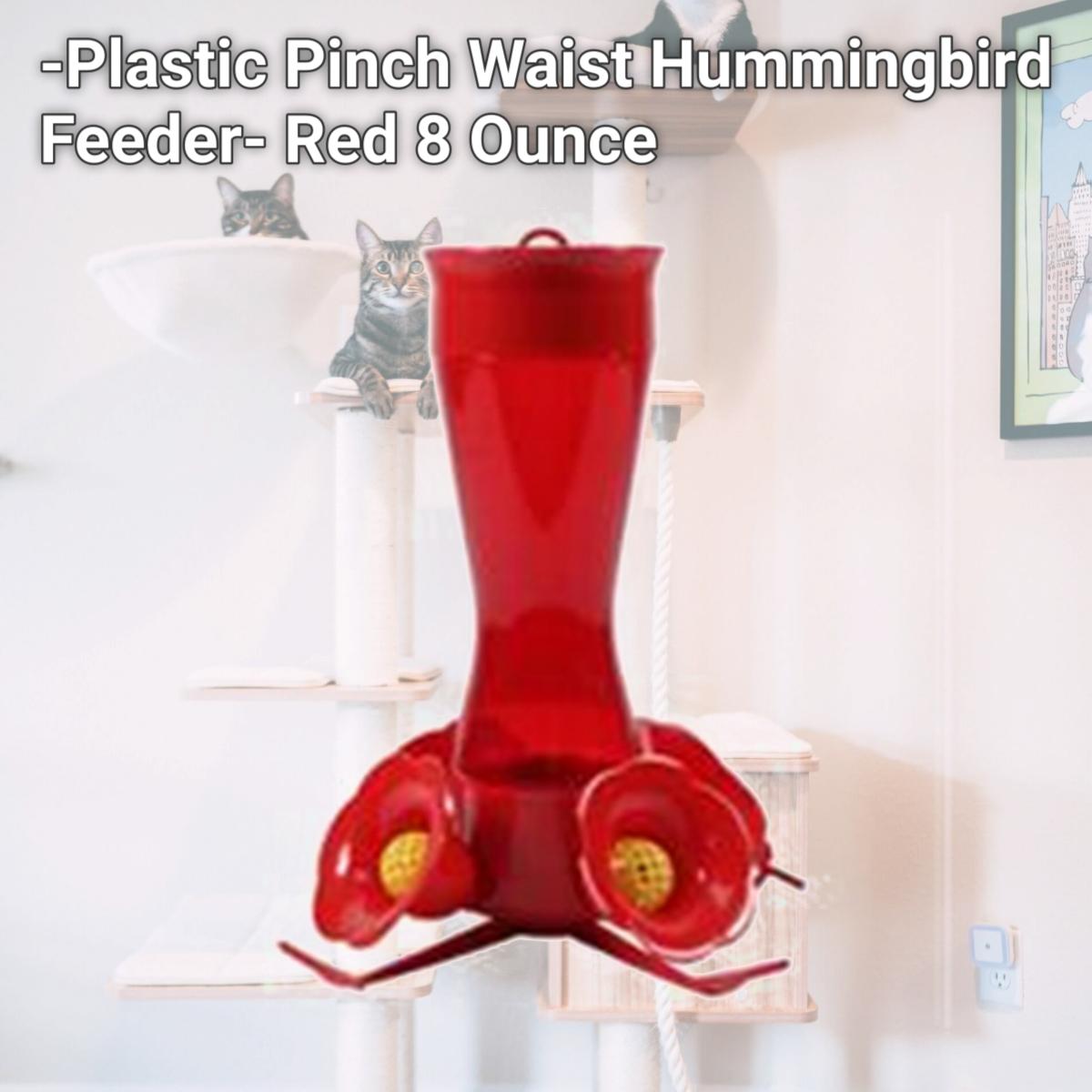 Picture of Woodstream Hummingbird W-Plastic Pinch Waist Hummingbird Feeder- Red 8 Ounce