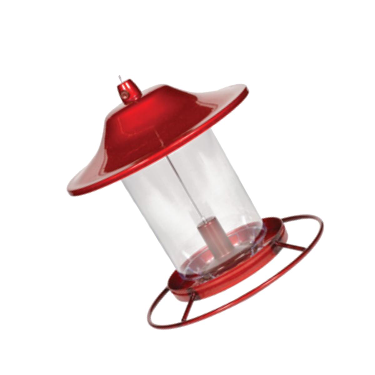 Picture of Woodstream Wildbird 683950 Panorama Feeder - Red- 2 lbs.