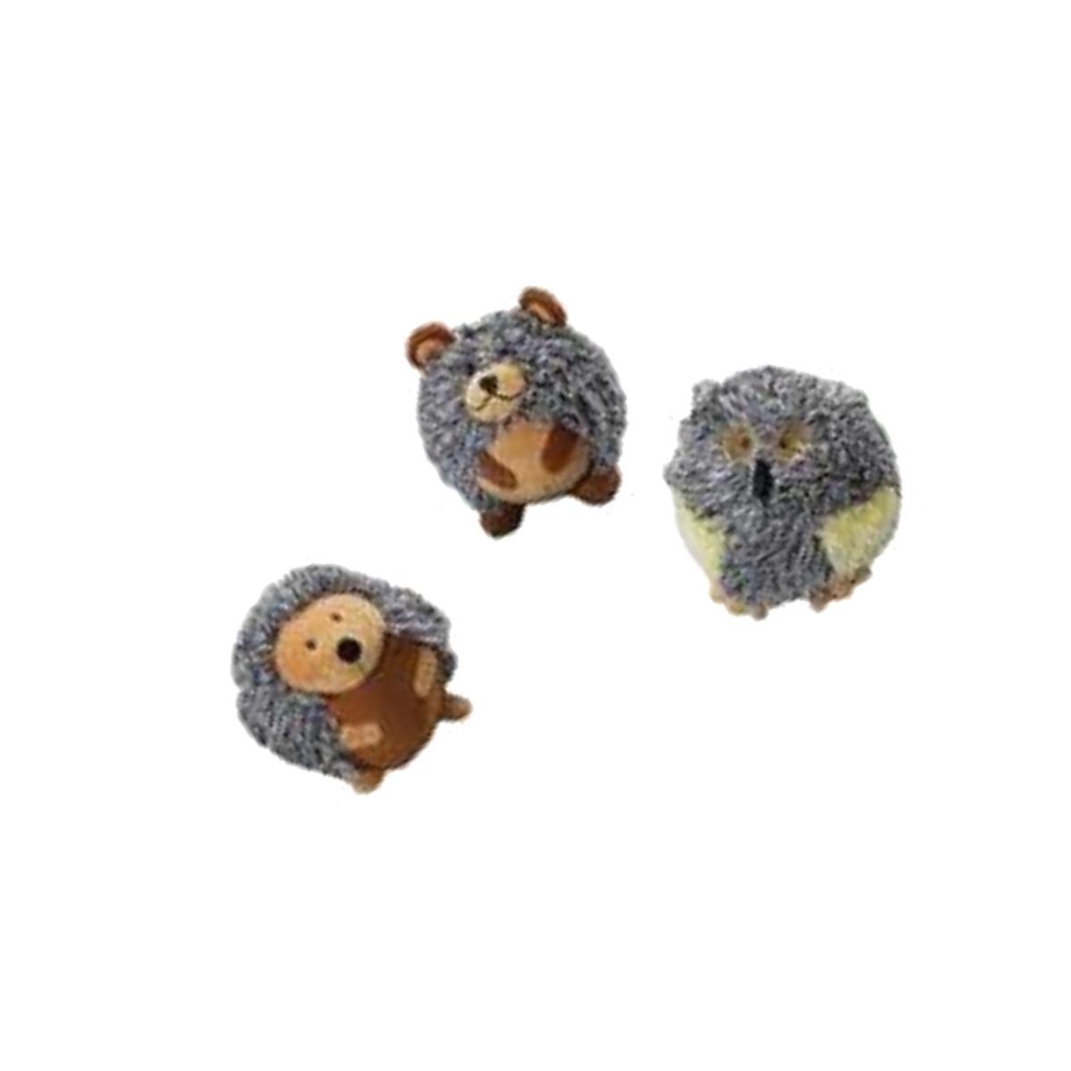 Picture of Ethical Dog - Butterballs Forest Animals- Assorted 4 Inch