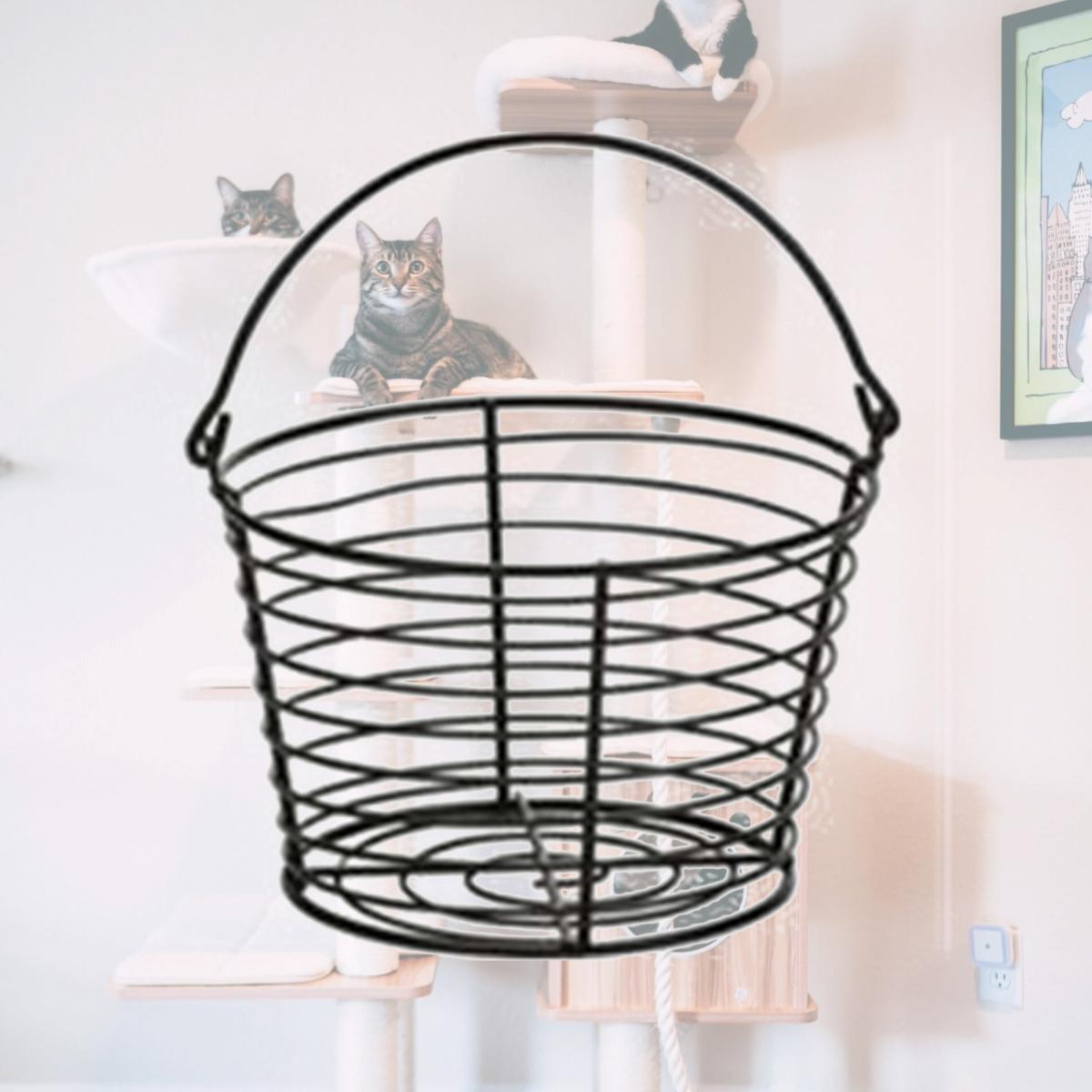 Picture of Miller Mfg Co Inc P-Little Giant Egg Basket- Black Small