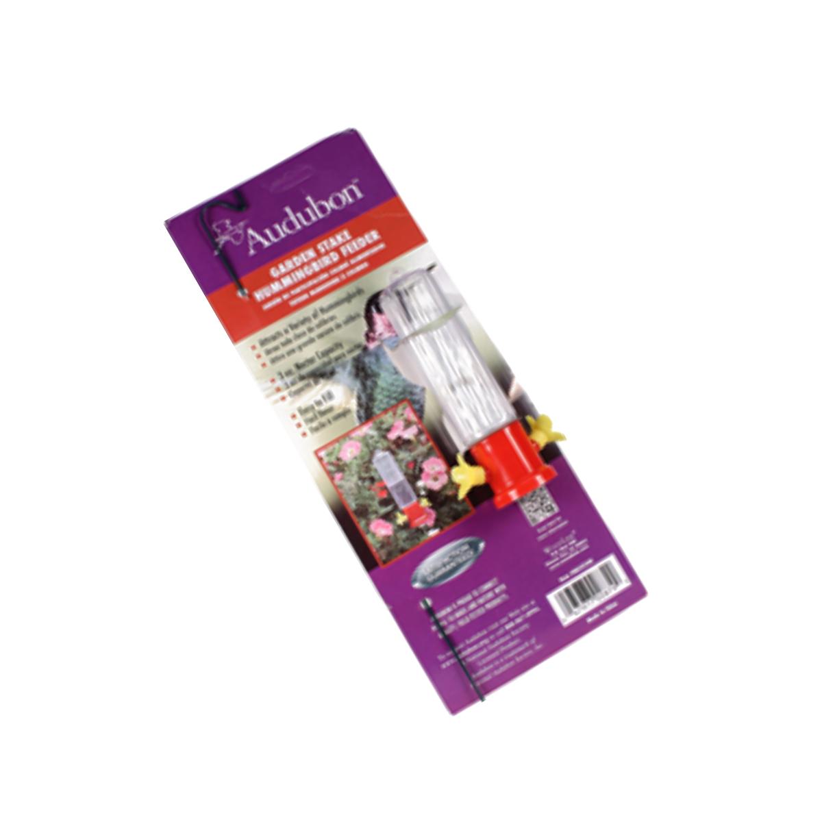 Picture of Audubon-woodlink 991009 Garden Stake Hummingbird Feeder 3 Oz.- Red