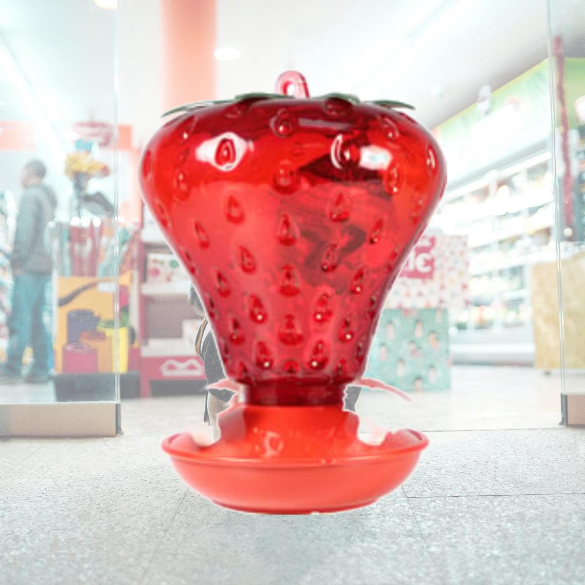 Picture of Audubon-woodlink 991010 Strawberry Hummingbird Feeder 40 Oz.- Red