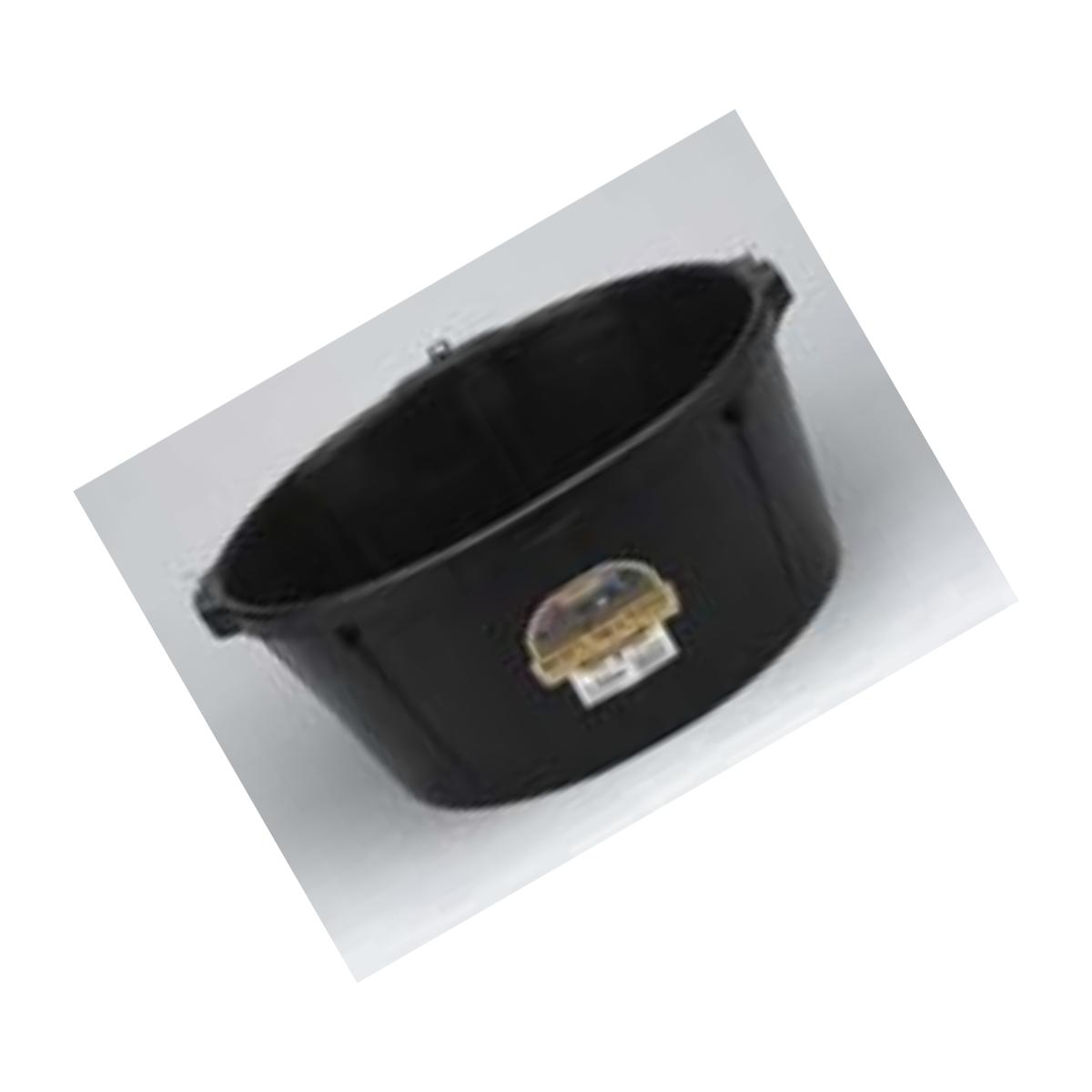 Picture of Miller Rubber Feeder Tub W Hooks Black 7.5 Gallon - HP750