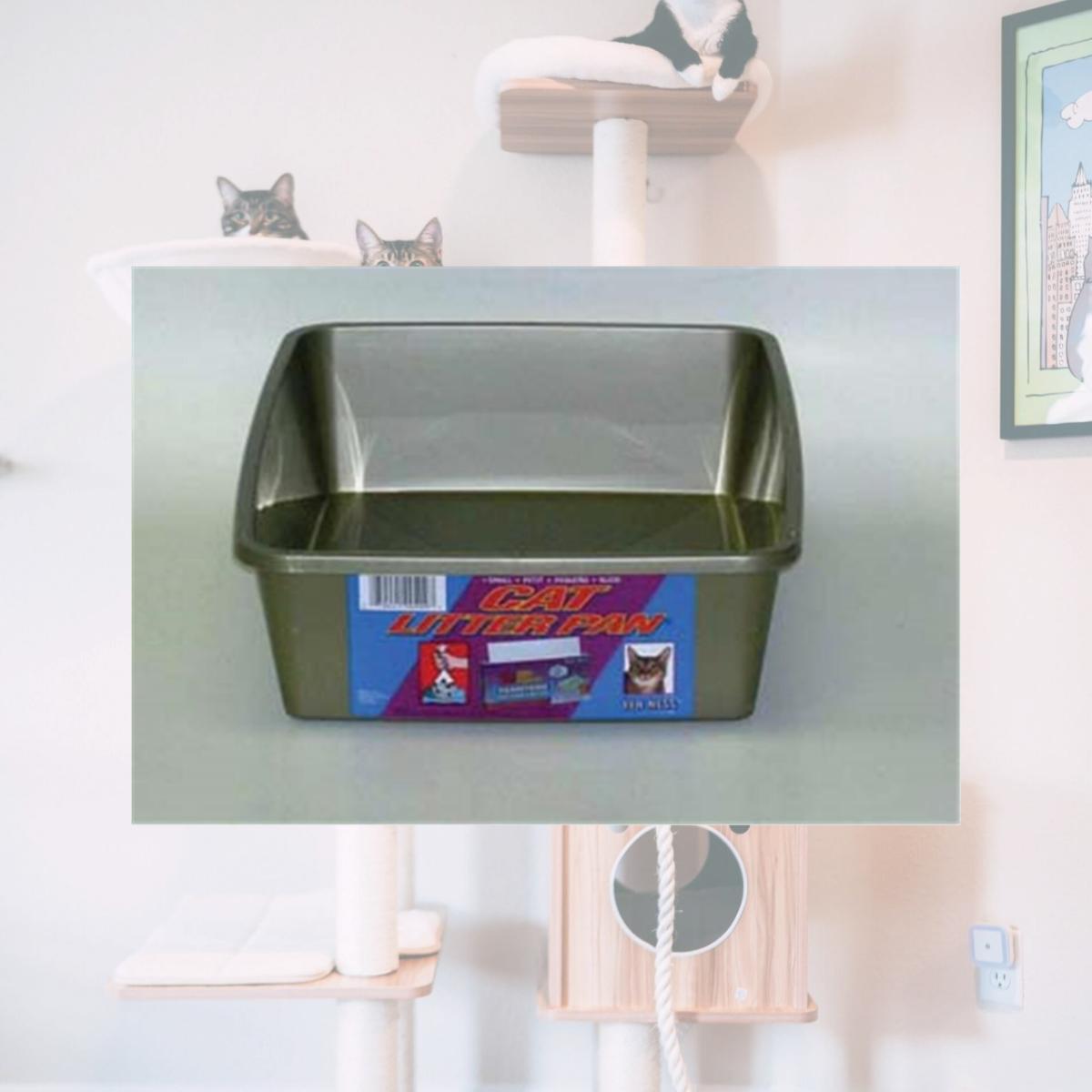 Picture of Van Ness Plastic Molding Small Cat Pan 14x10x3.5 - CPO