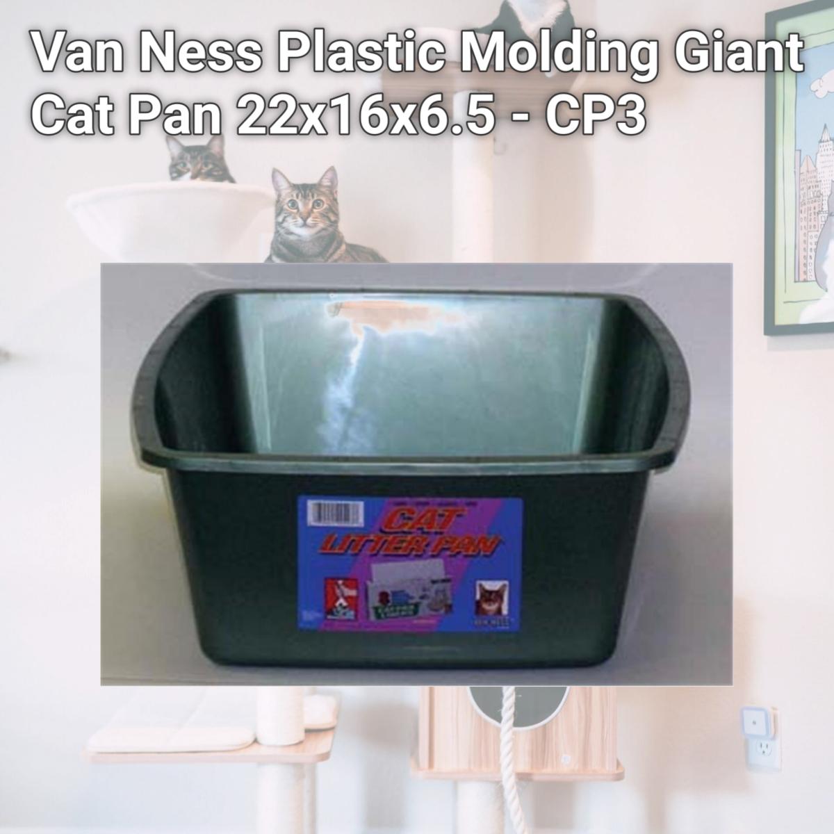 Picture of Van Ness Plastic Molding Giant Cat Pan 22x16x6.5 - CP3