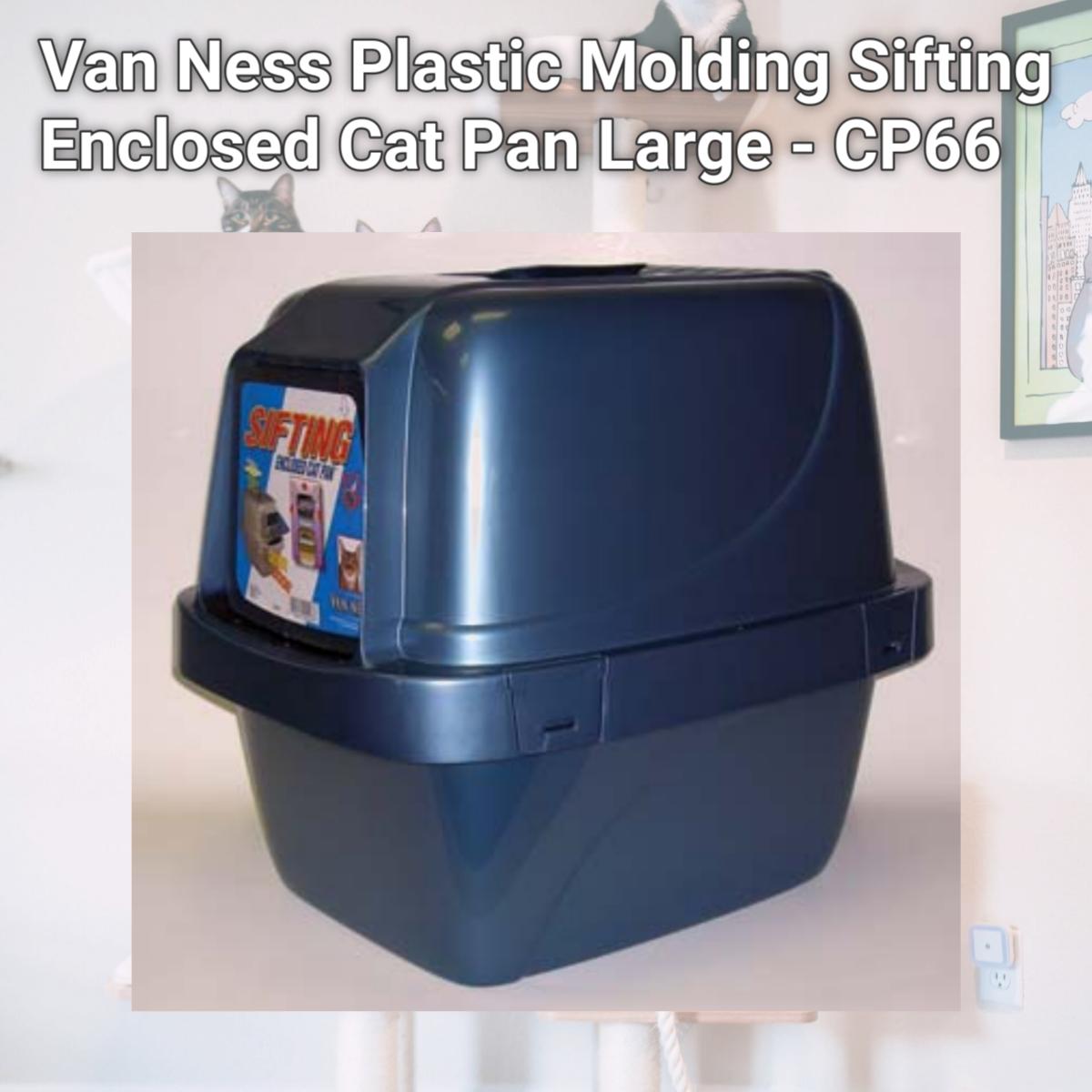 Picture of Van Ness Plastic Molding Sifting Enclosed Cat Pan Large - CP66
