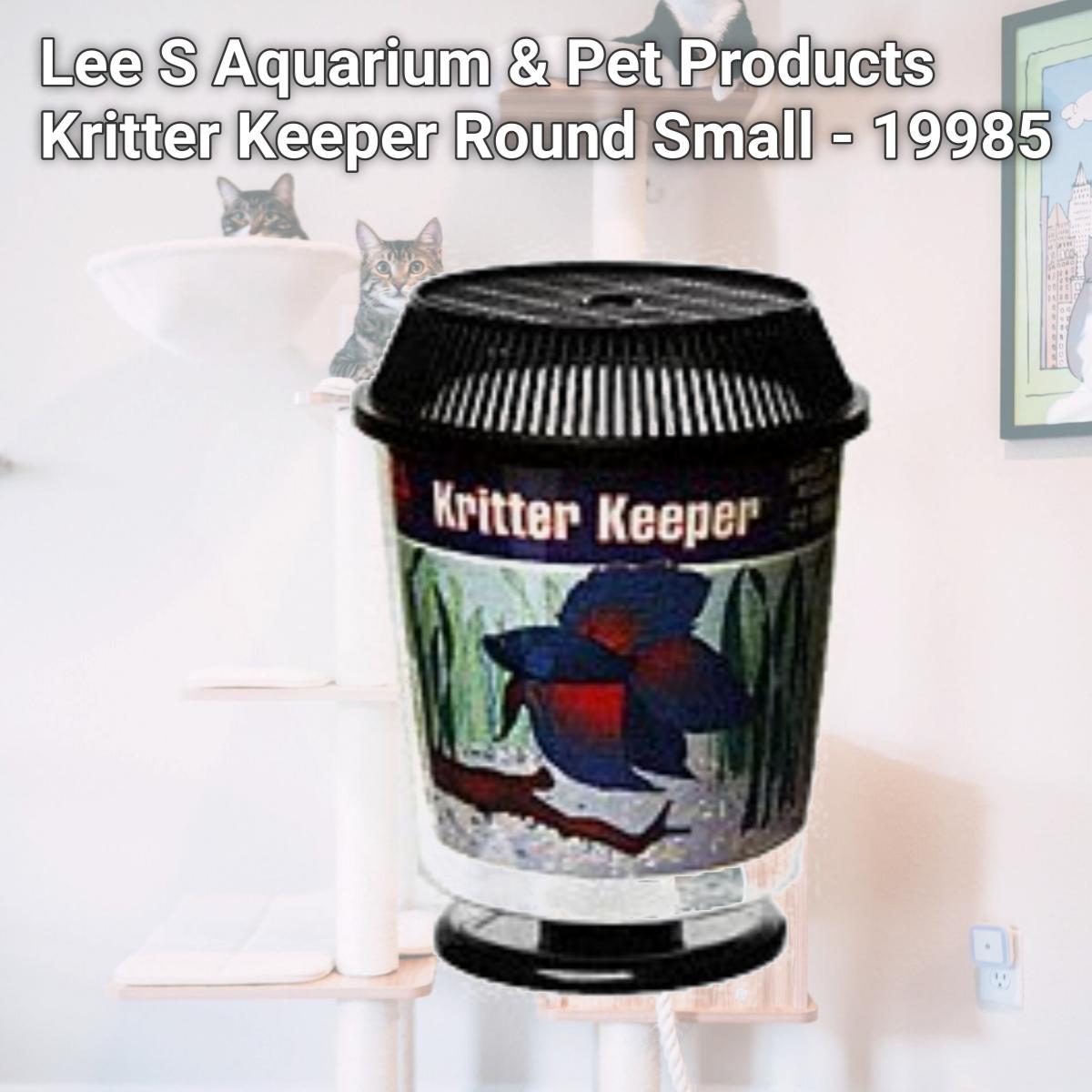 Picture of Lee S Aquarium & Pet Products Kritter Keeper Round Small - 19985