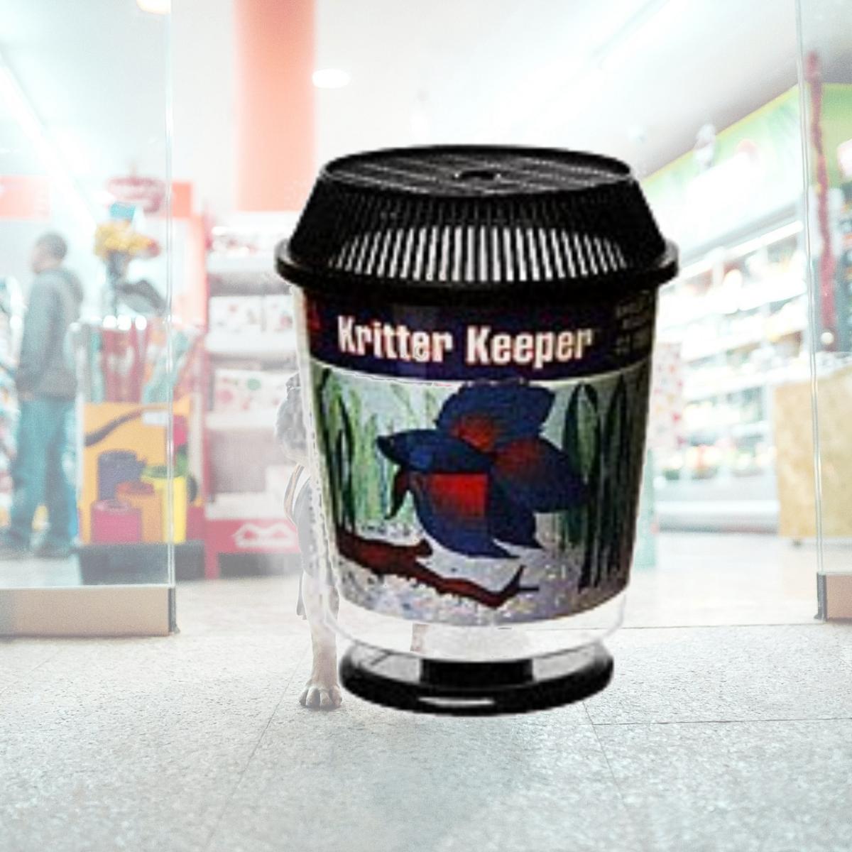 Picture of Lee S Aquarium & Pet Products Kritter Keeper Round Small - 19985