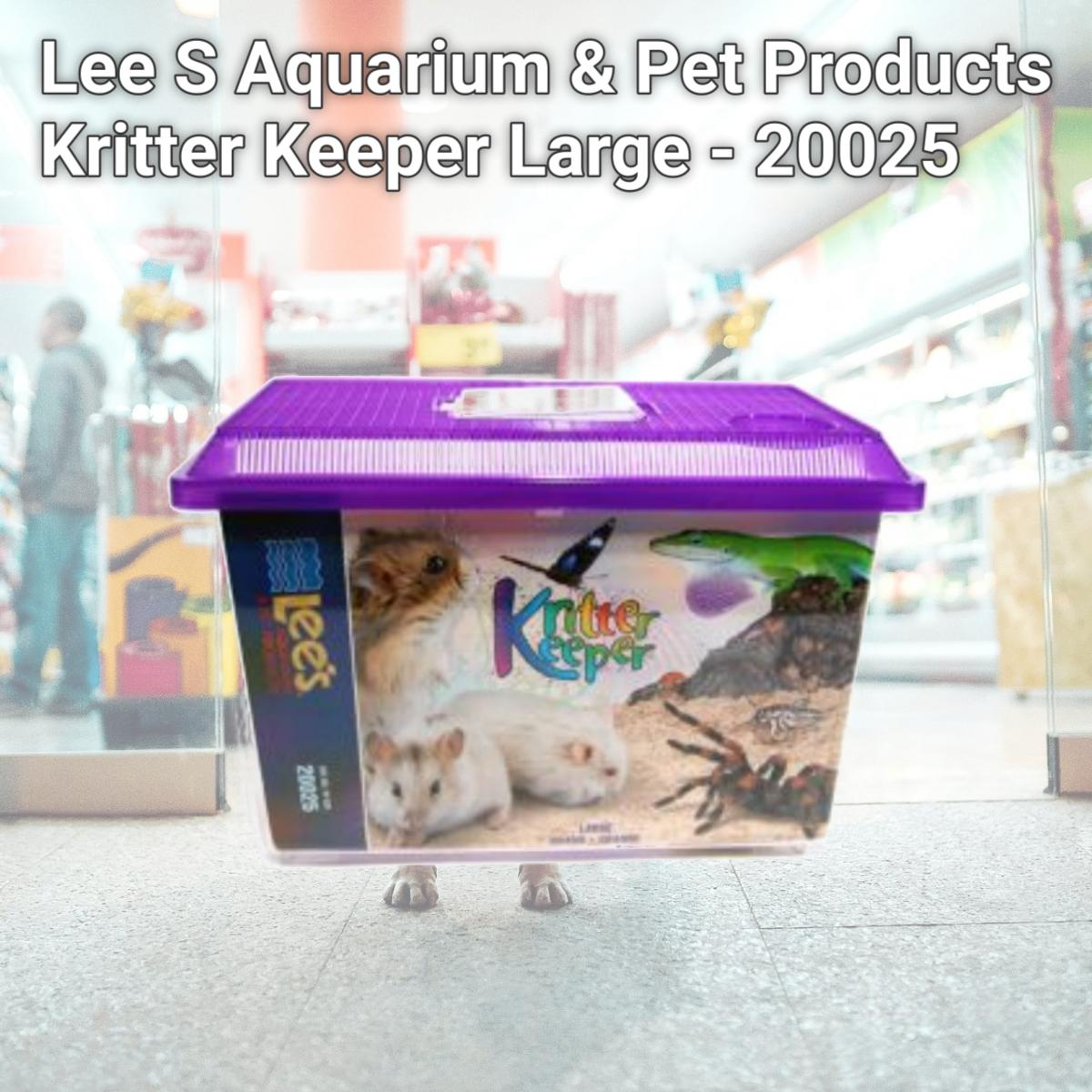 Picture of Lee S Aquarium & Pet Products Kritter Keeper Large - 20025