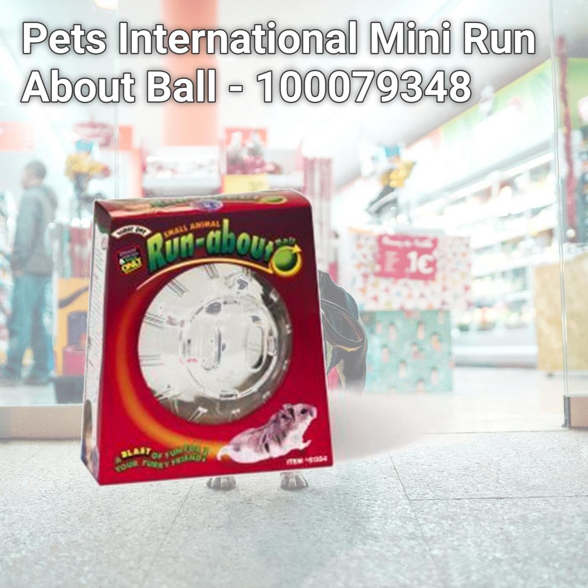 Picture of Pets International Mini Run About Ball - 100079348