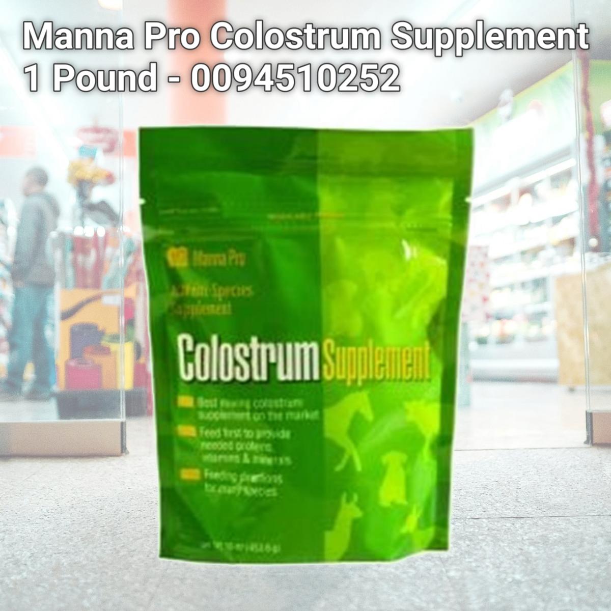 Picture of Manna Pro Colostrum Supplement 1 Pound - 0094510252