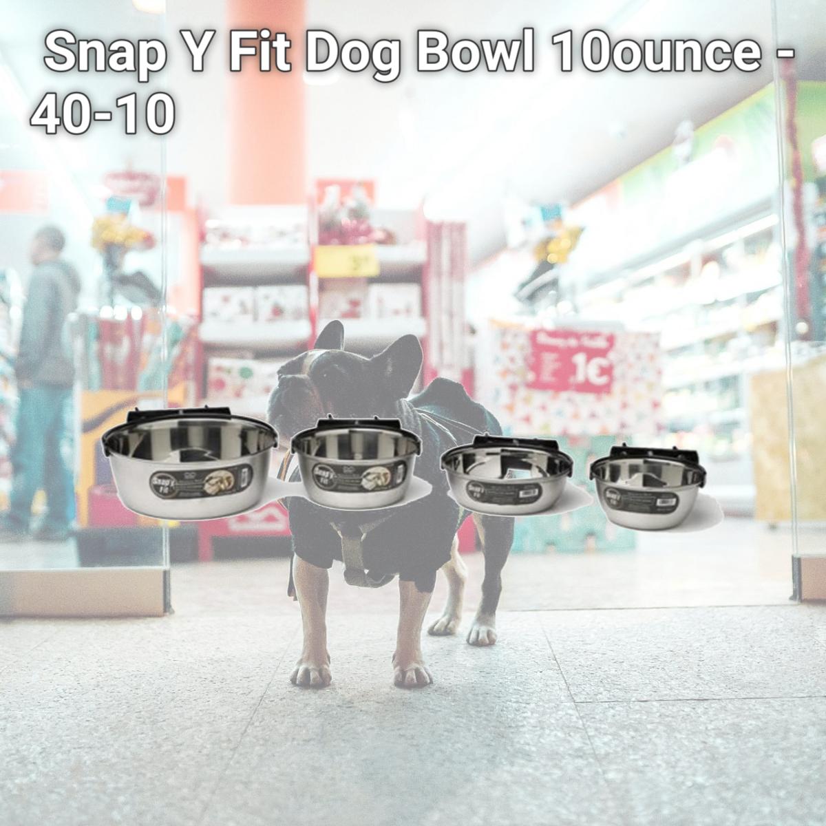 Picture of Midwest Container Snap Y Fit Dog Bowl 10ounce - 40-10