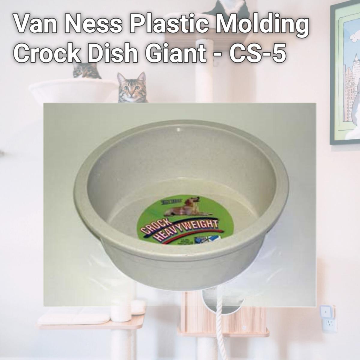 Picture of Van Ness Plastic Molding Crock Dish Giant - CS-5